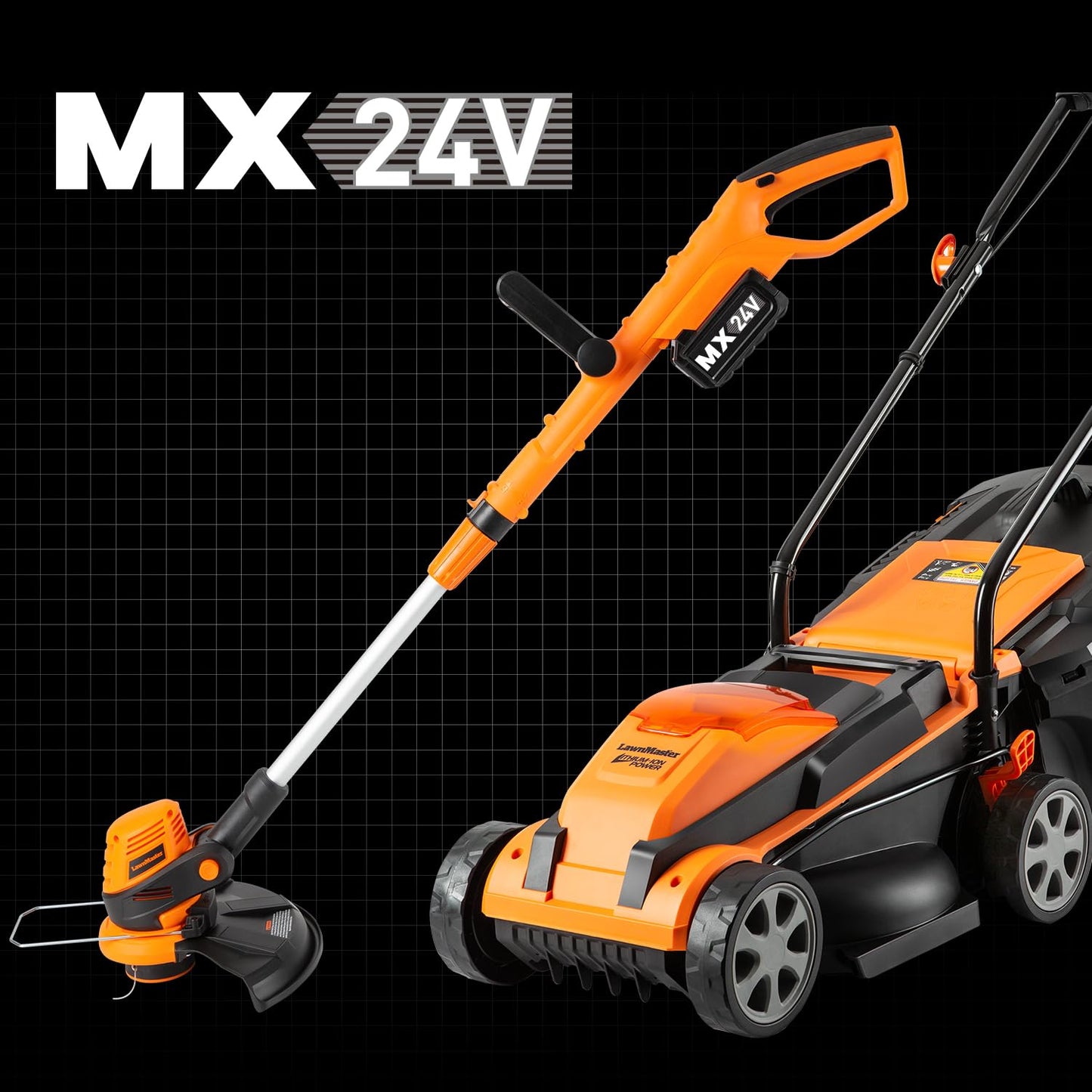 LawnMaster MEB1114K Electric Corded Lawn Mower 15-Inch 11AMP