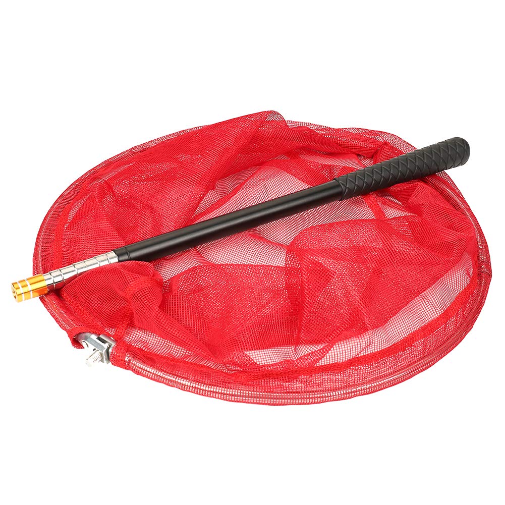 RESTCLOUD Bait Net and Fishing Landing Net with Telescoping Pole Handle Extends to 59 inches