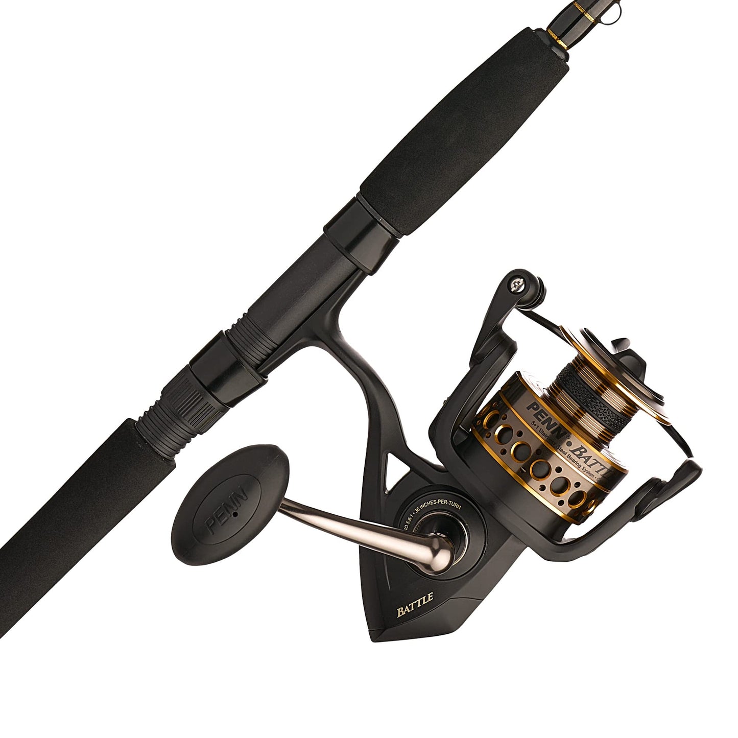 PENN Battle Spinning Reel and Fishing Rod Combo
