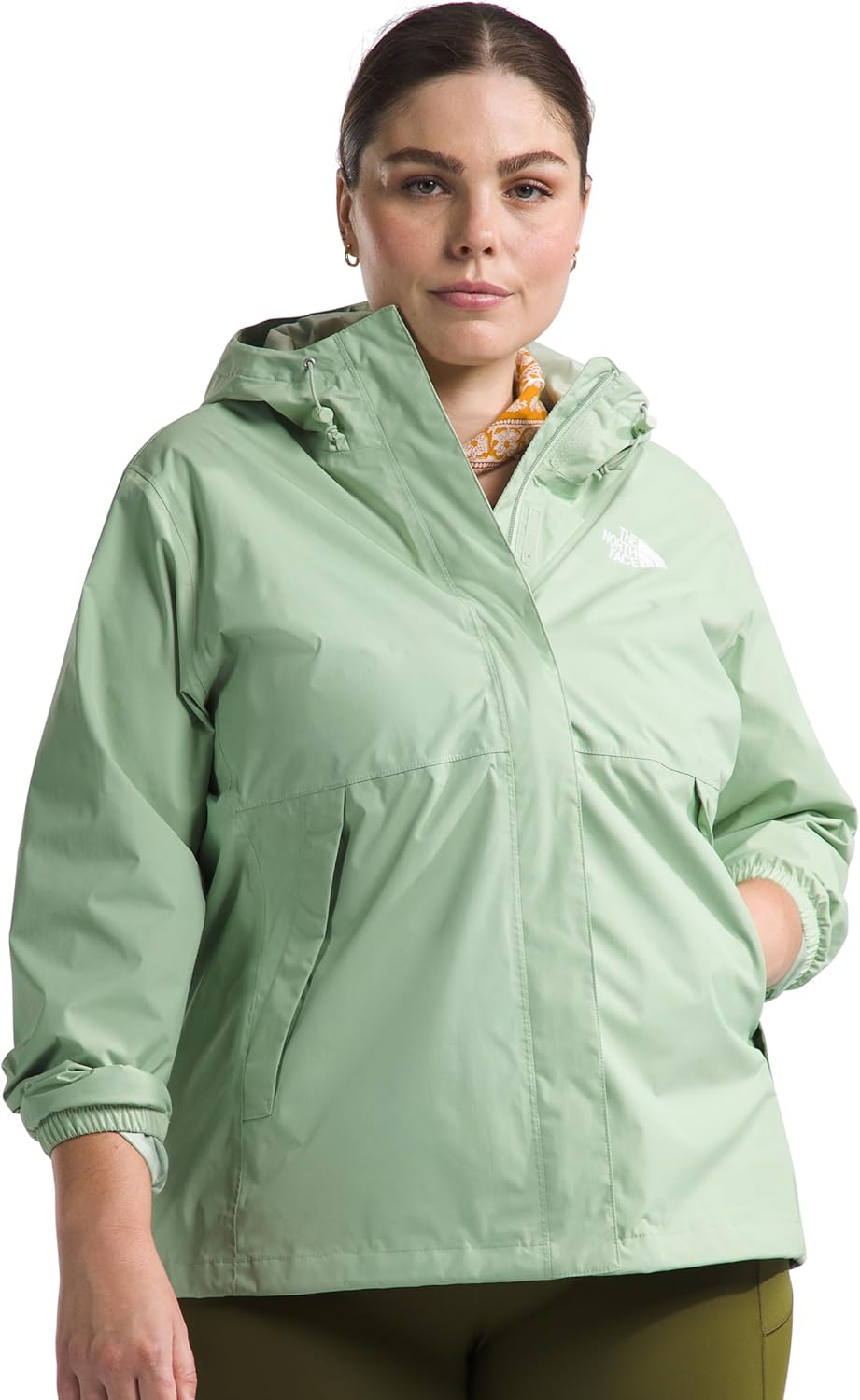 THE NORTH FACE Women's Antora Waterproof Jacket (Standard & Plus Size) | Breathable Rain Coat With Hood & Alpine Zip Pockets