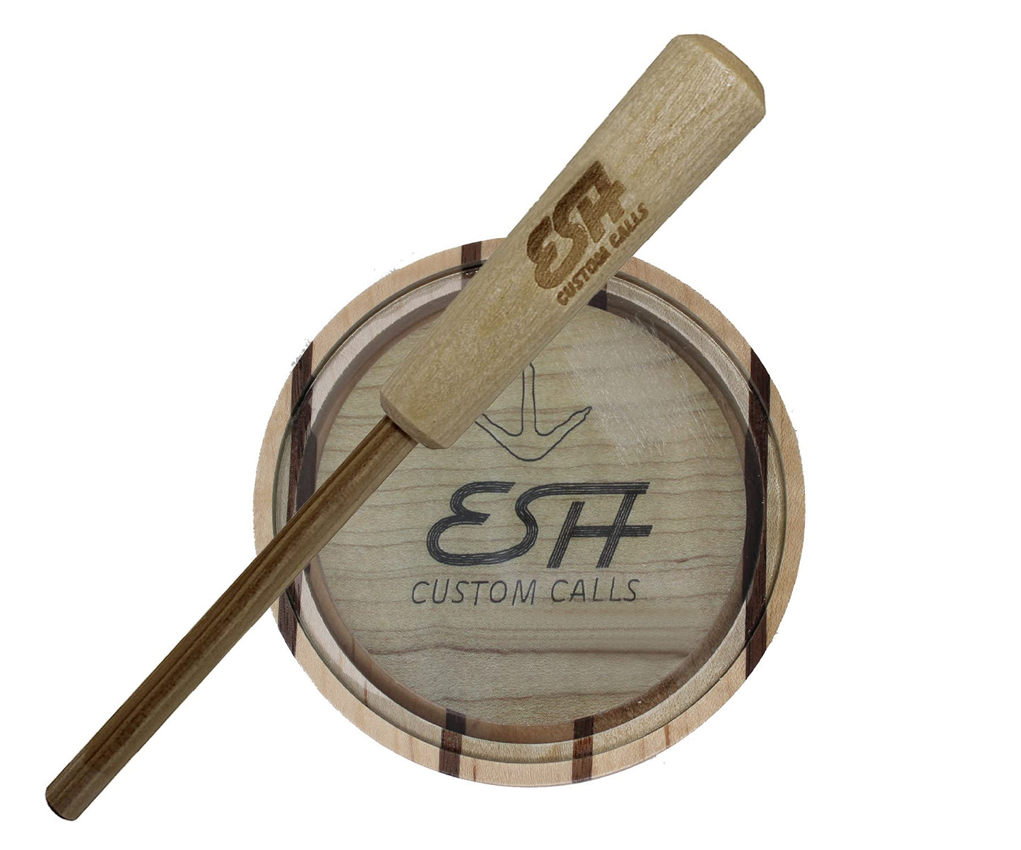 Turkey Pot Calls – Turkey Glass Calls & Slate Calls with Strikers – Realistic Turkey Calls for Hunting and Lures