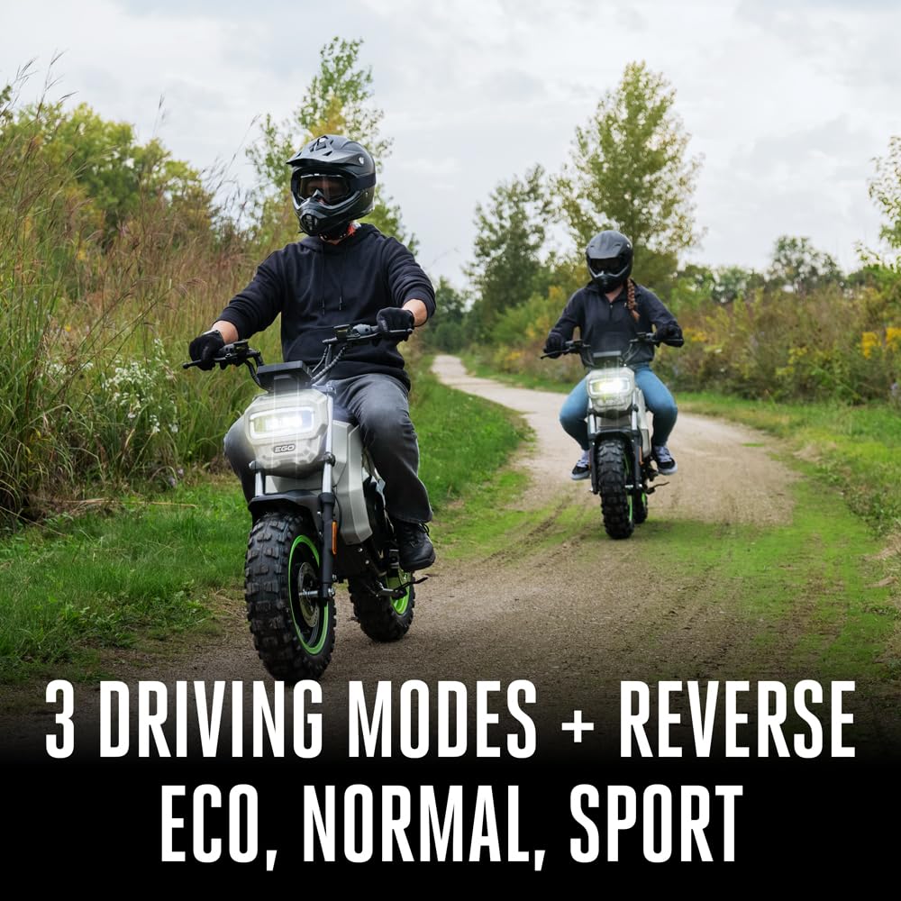 EGO POWER+ Battery Powered Electric Mini Bike, 28 MPH, Includes (2) 56V 7.5Ah Batteries and Charger - MB1005-2