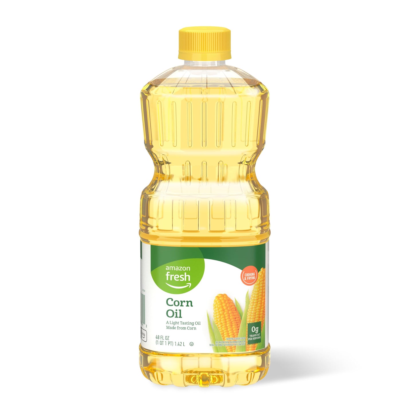 Amazon Fresh, Corn Oil, 128 Fl Oz (Previously Happy Belly, Packaging May Vary)
