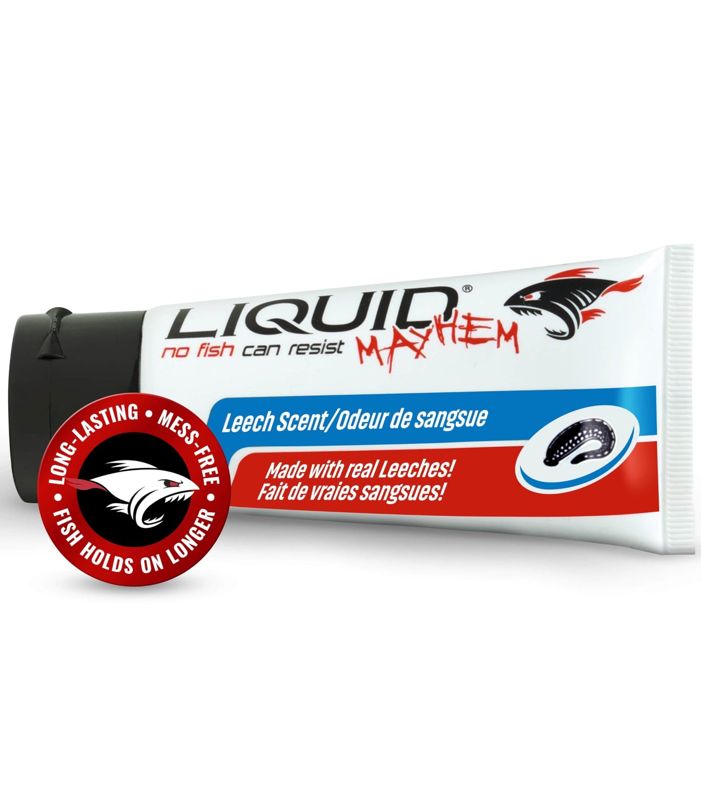 Liquid Mayhem Fish Attractant Gel – Real Bait, Aminos, UV – Multiple Scents and Pack