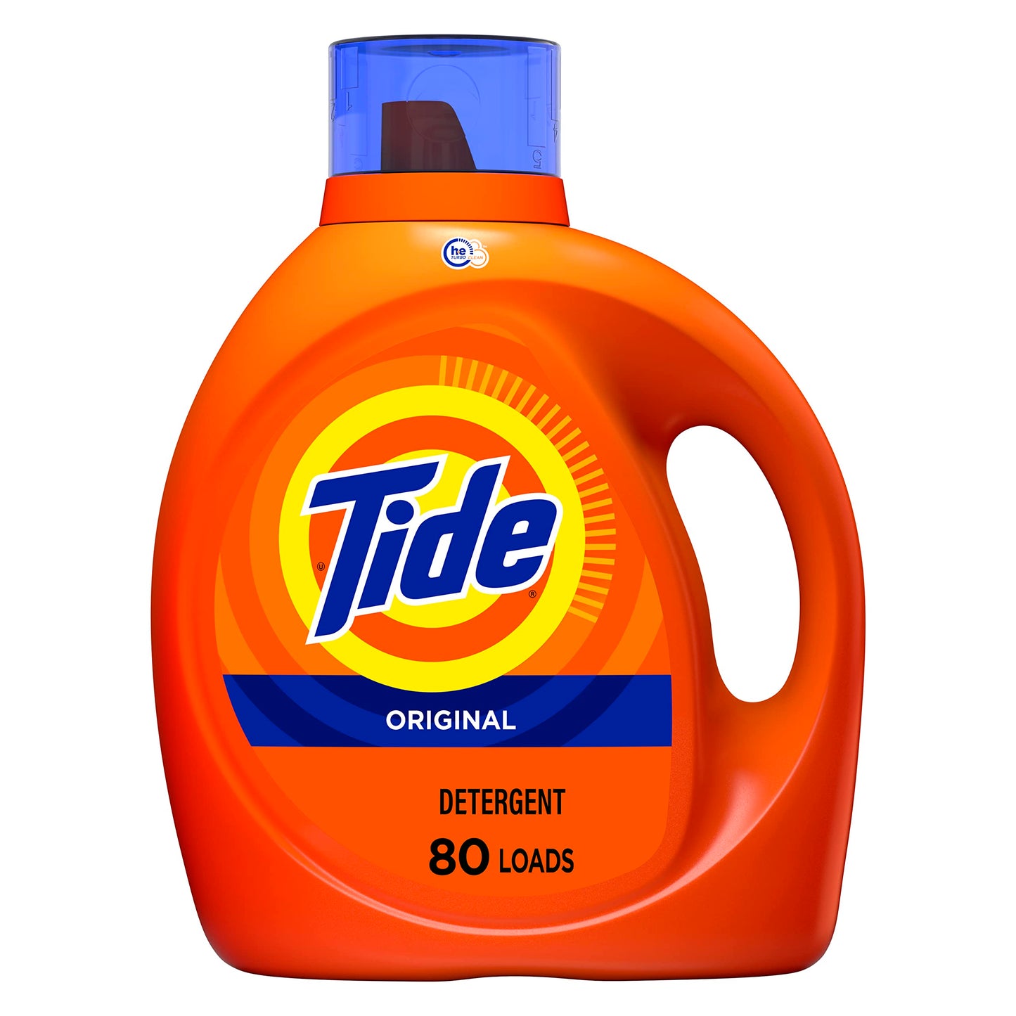 Tide Laundry Detergent Liquid, Original Scent, HE Compatible, 100 Loads, 132 fl oz, Tide Laundry Detergent, Liquid Laundry Detergent (Packaging May Vary)