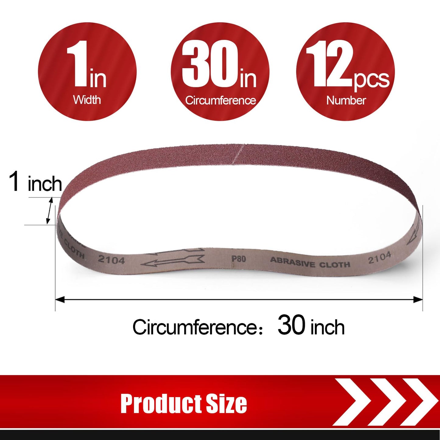 3×18 Inch Belt Sander Sanding Belt, 21 Pack Belt Sander Paper 40/60/80/120/180/240/400 Grits Assortment Aluminum Oxide Sanding Belts for Belt Sander Knife Sharpening Wood Metal Polishing