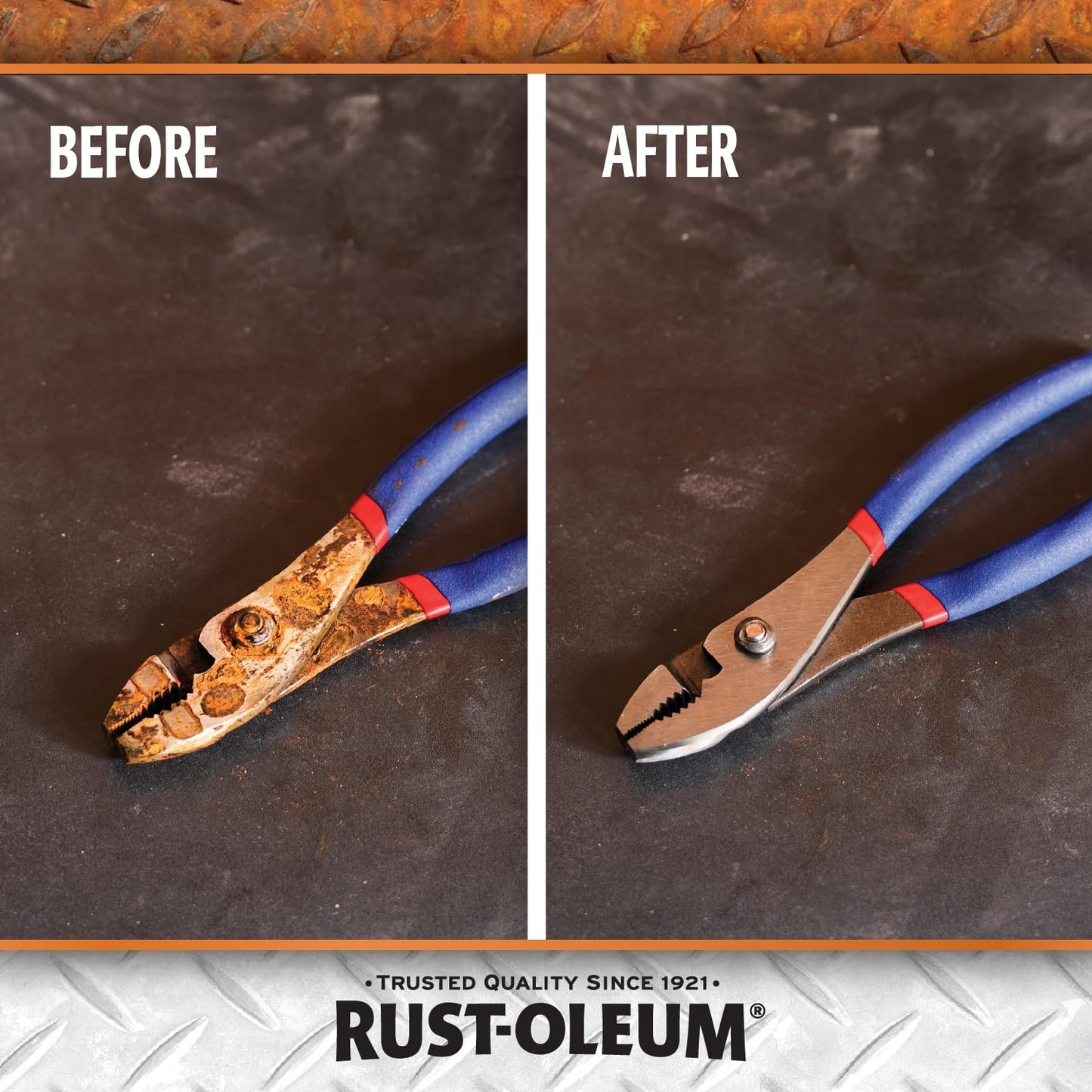 Rust-Oleum Rust Dissolver Trigger Spray Gel | Heavy-Duty Corrosion Remover for Metal Tools, Cars, Bikes, Grills, Bolts, Firearms & More | 32 oz