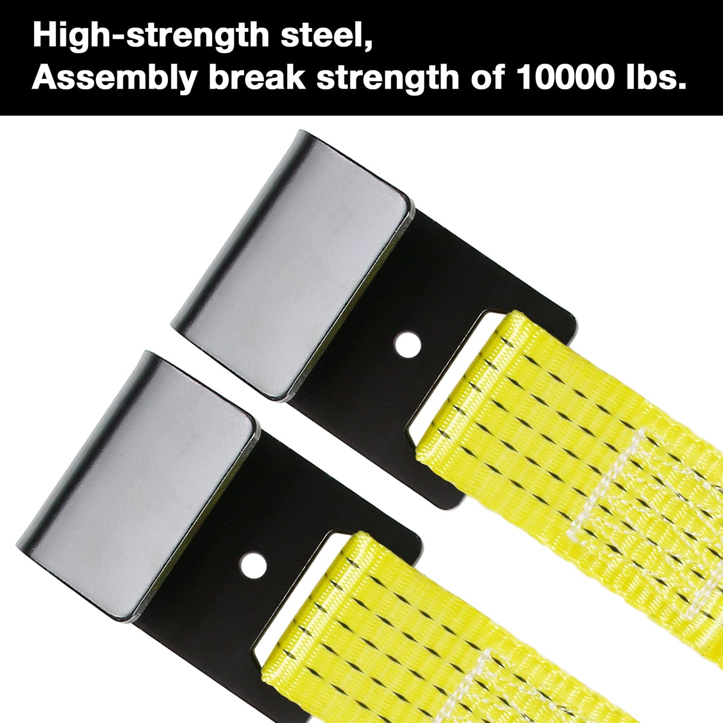 Tow Dolly Basket Straps with Flat Hook-2 Pack,Car Wheel Strap Tire Bonnet Net Fits 14"-19" Tires Auto Universal Vehicle Car Dolly Ropes Accessories
