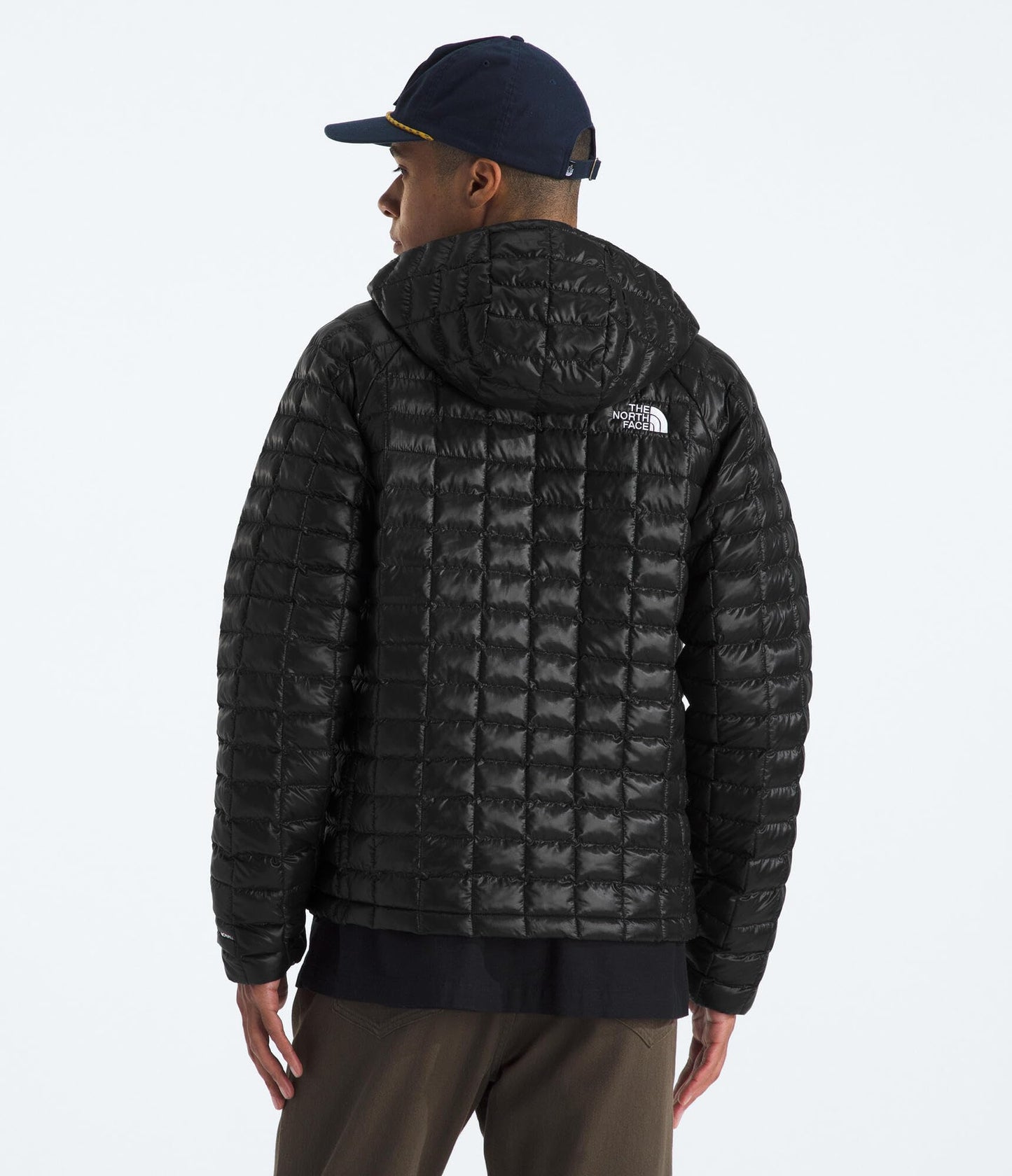 THE NORTH FACE Men's Thermoball Hooded Jacket | Lightweight, Wind & Water Resistant Fabric, Synthetic Insulation