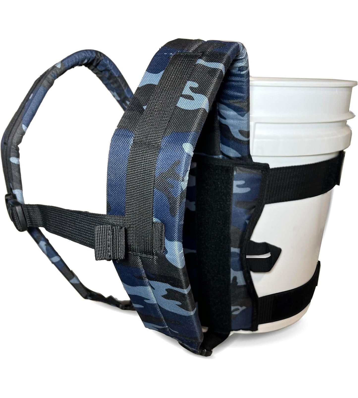 Backpack for 5 Gallon Buckets for Fishing, Picking Apples and Sports