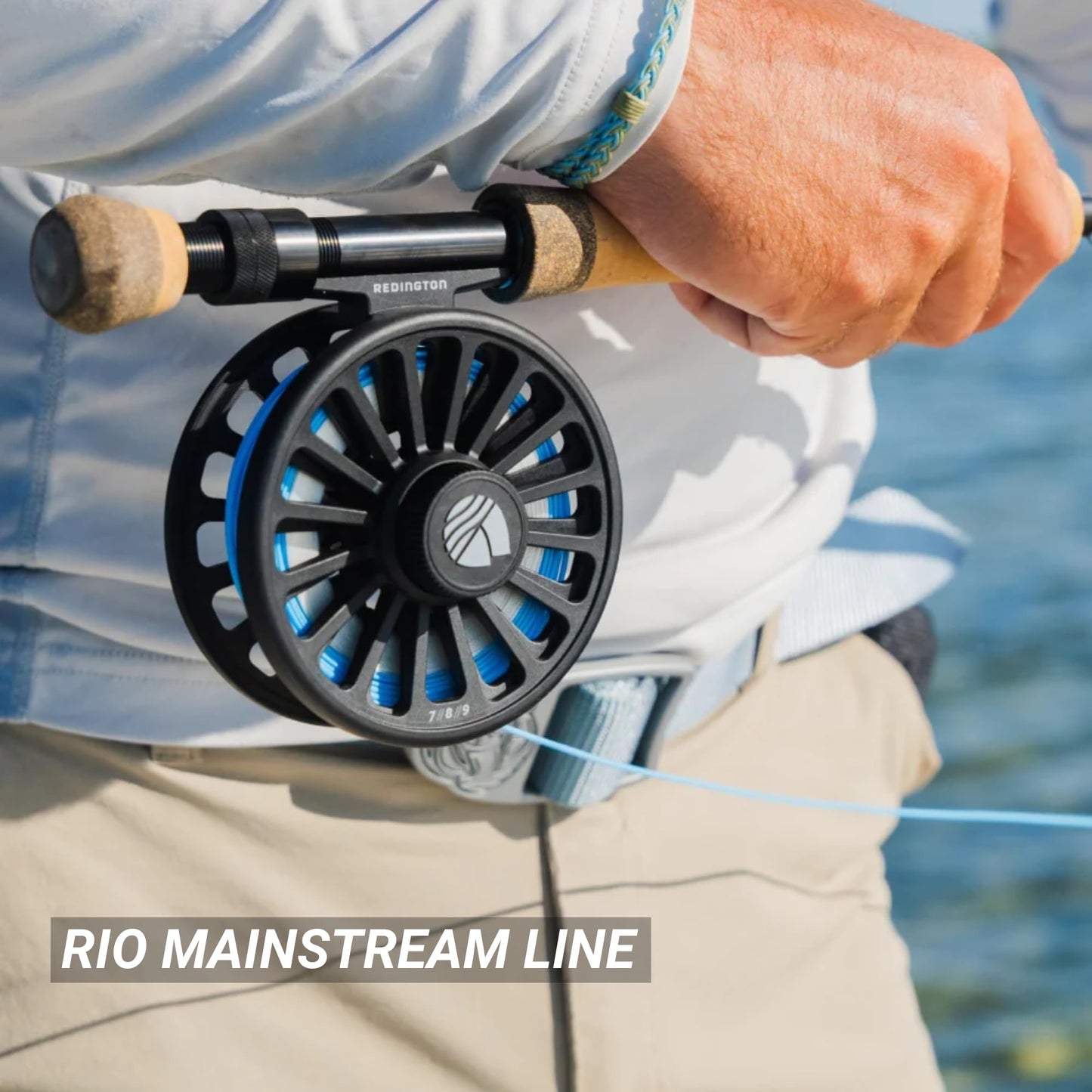 Redington Wrangler Fly Fishing Kit, Medium Fast Action Rod, Crosswater Reel, Fly Line, Leader, & Carrying Case