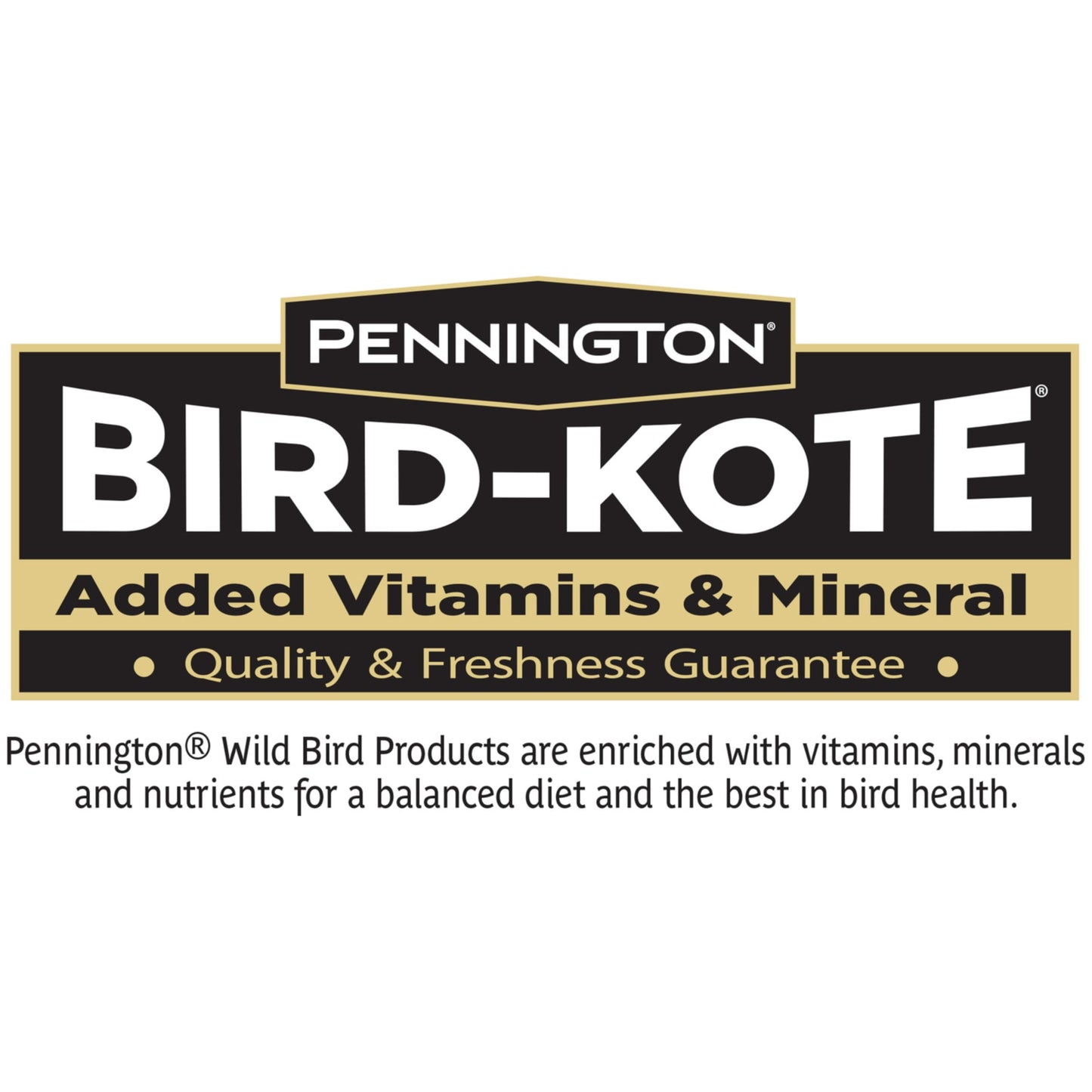 Pennington Pride Songbird Nut & Fruit Blend, Wild Bird Seed for Outside Feeders, Advanced Nutrition Formula for Bird Health, 10-lb. Bag