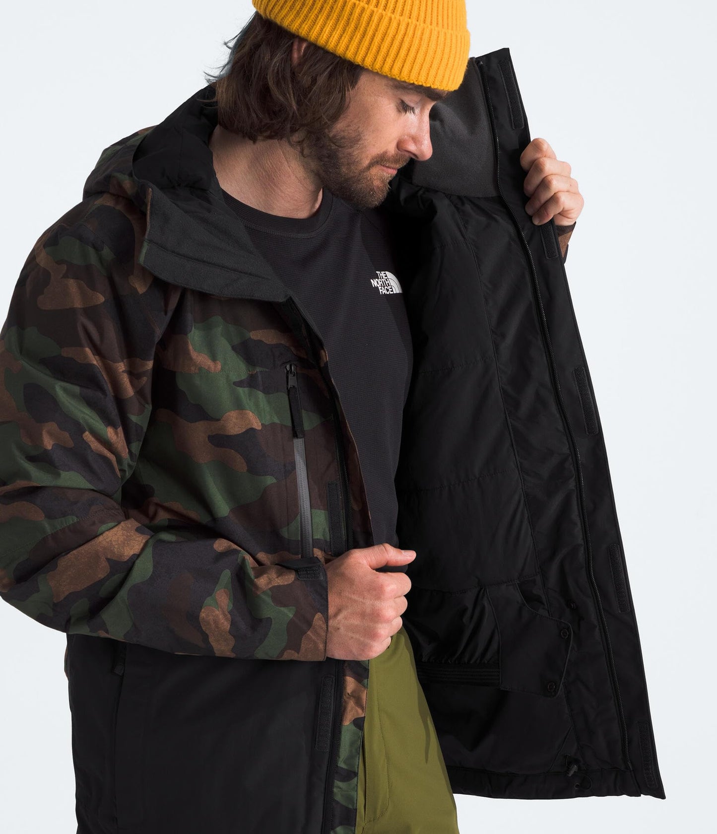 THE NORTH FACE Men's Freedom Insulated Jacket | Winter Coat With Water Repellent Finish, Helmet Compatible Hood & Zip Pockets