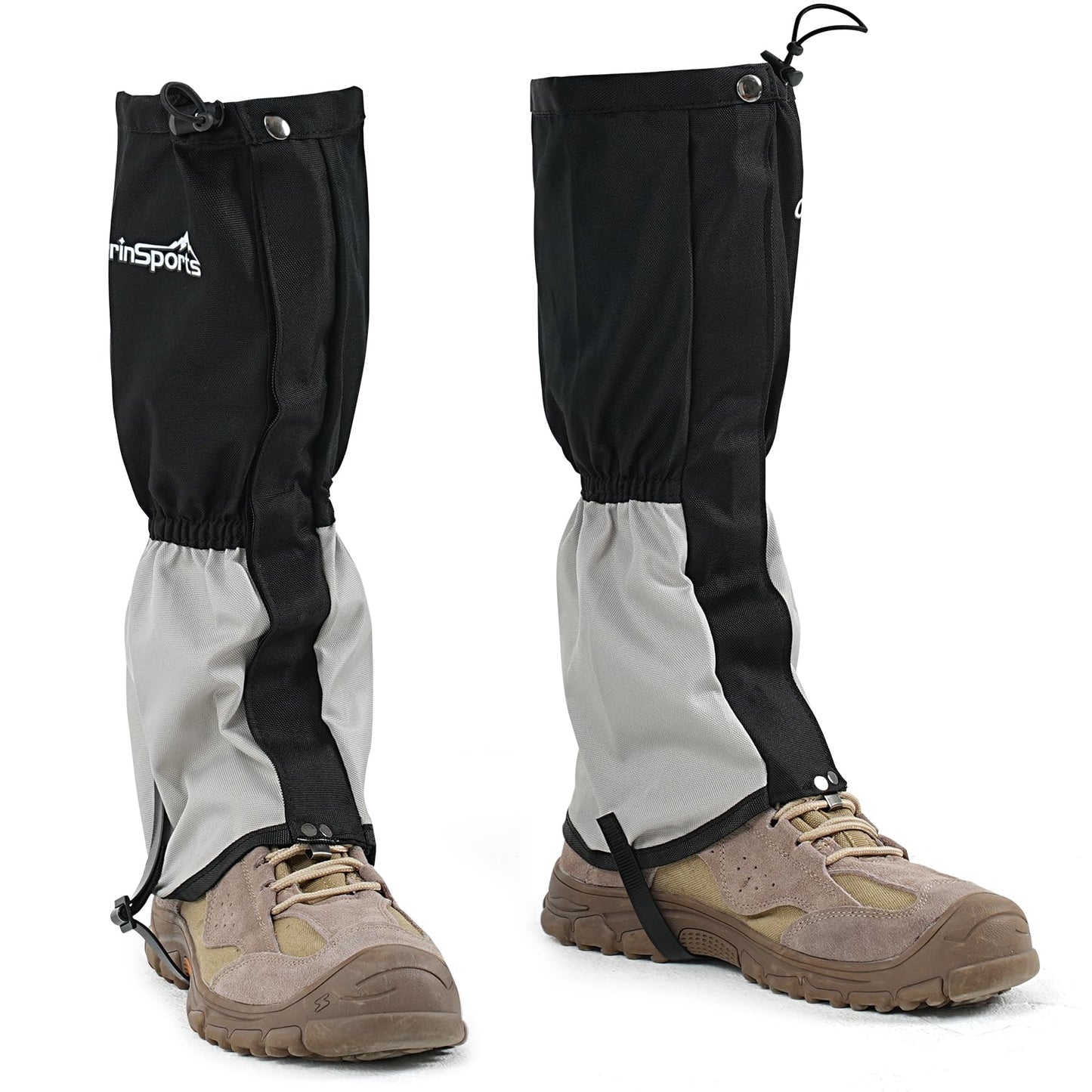 Waterproof Adjustable Leg Gaiters for Men and Women Snow Boot Gaiters for Hiking in Hunting Sand and Mud Mountain Climbing or Snowshoeing
