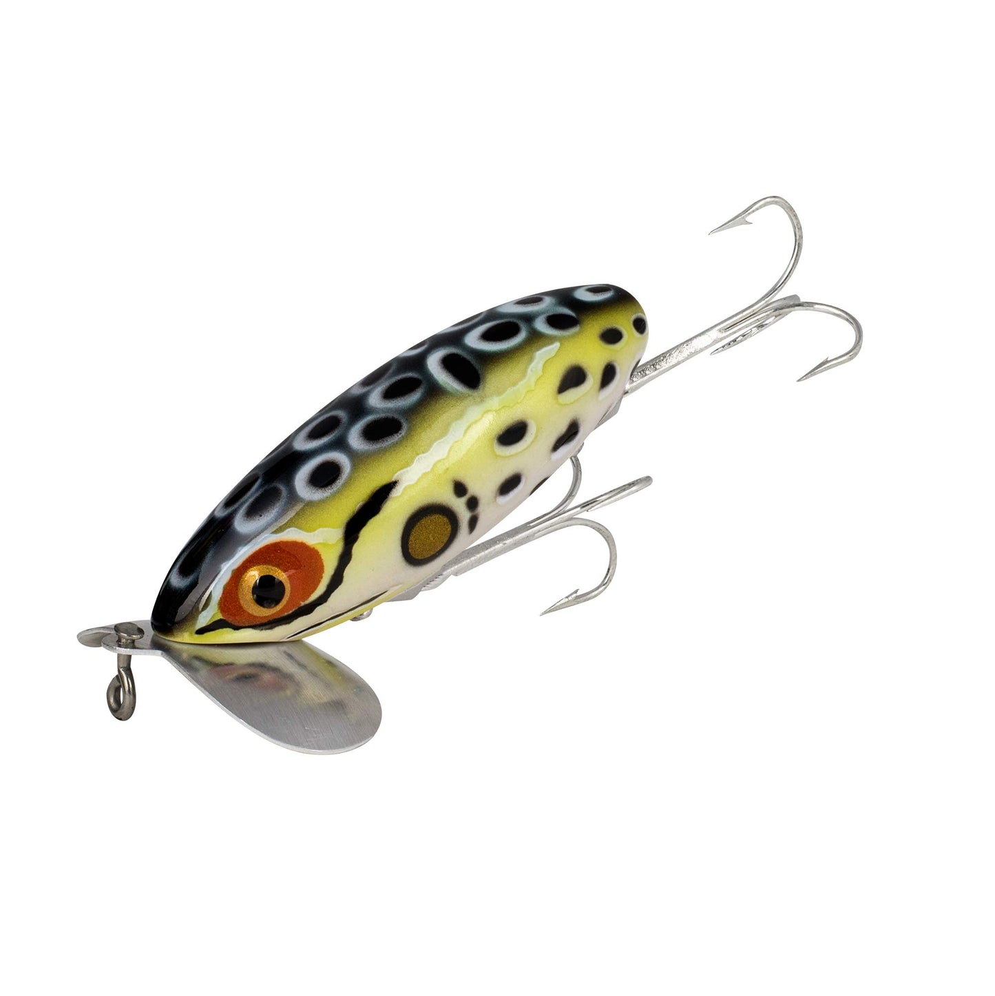Jitterbug Topwater Bass Fishing Lure - Excellent for Night Fishing