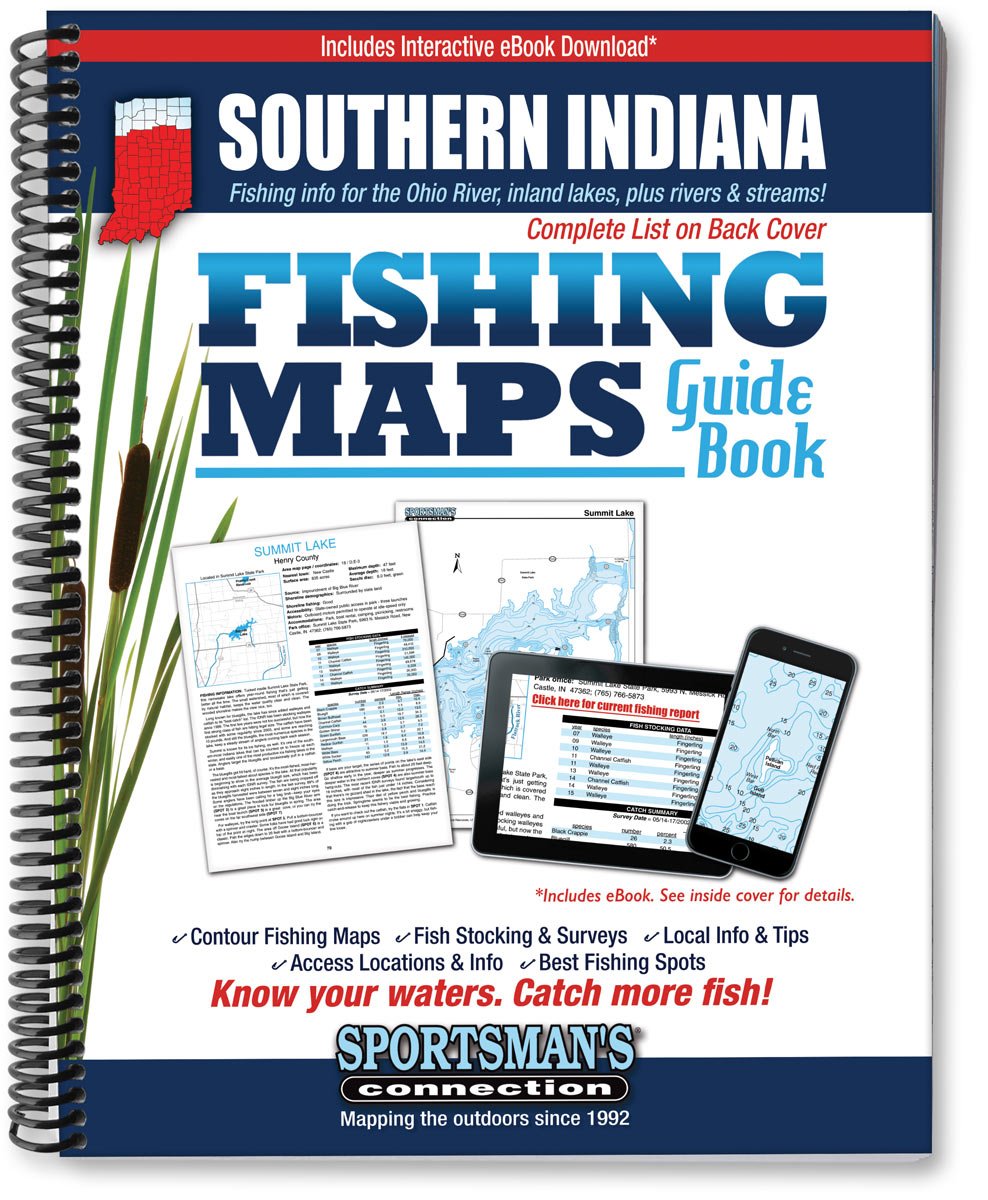 Southern Indiana Fishing Map Guide