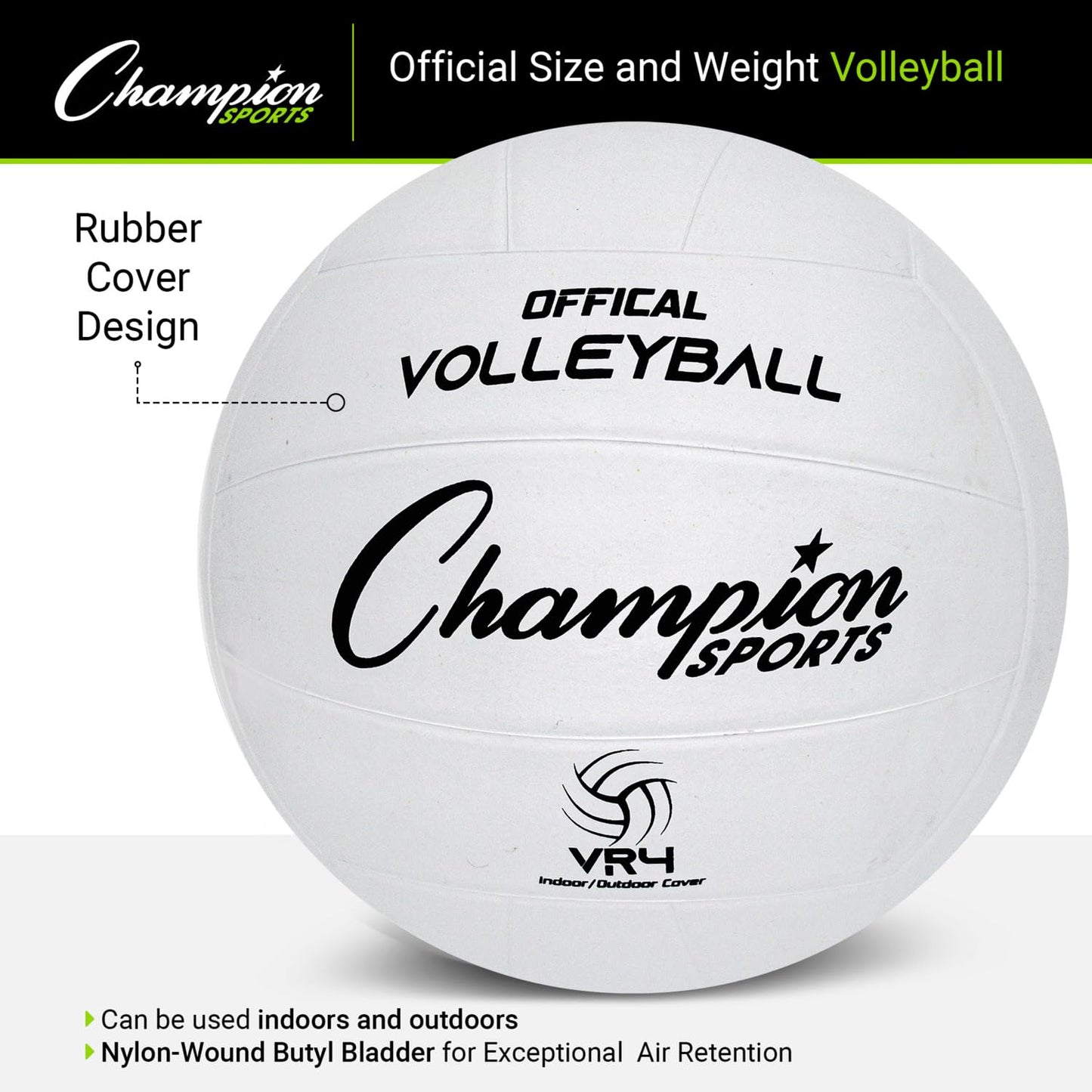 Champion Sports Rubber Sports Ball