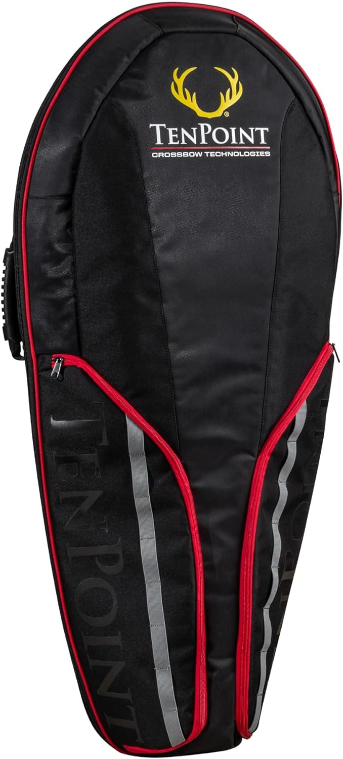 TenPoint Narrow Soft Case, Black/Red - Easily Transport & Protect Your Crossbow