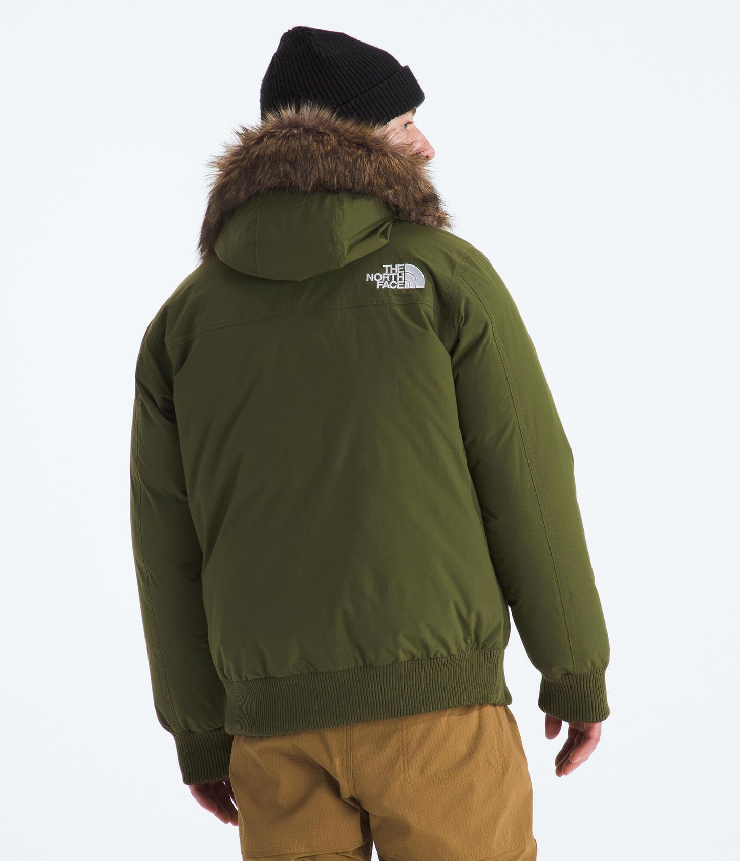 THE NORTH FACE Men's McMurdo Bomber Jacket | Waterproof, Waterfowl Down Insulation, Hooded Jacket