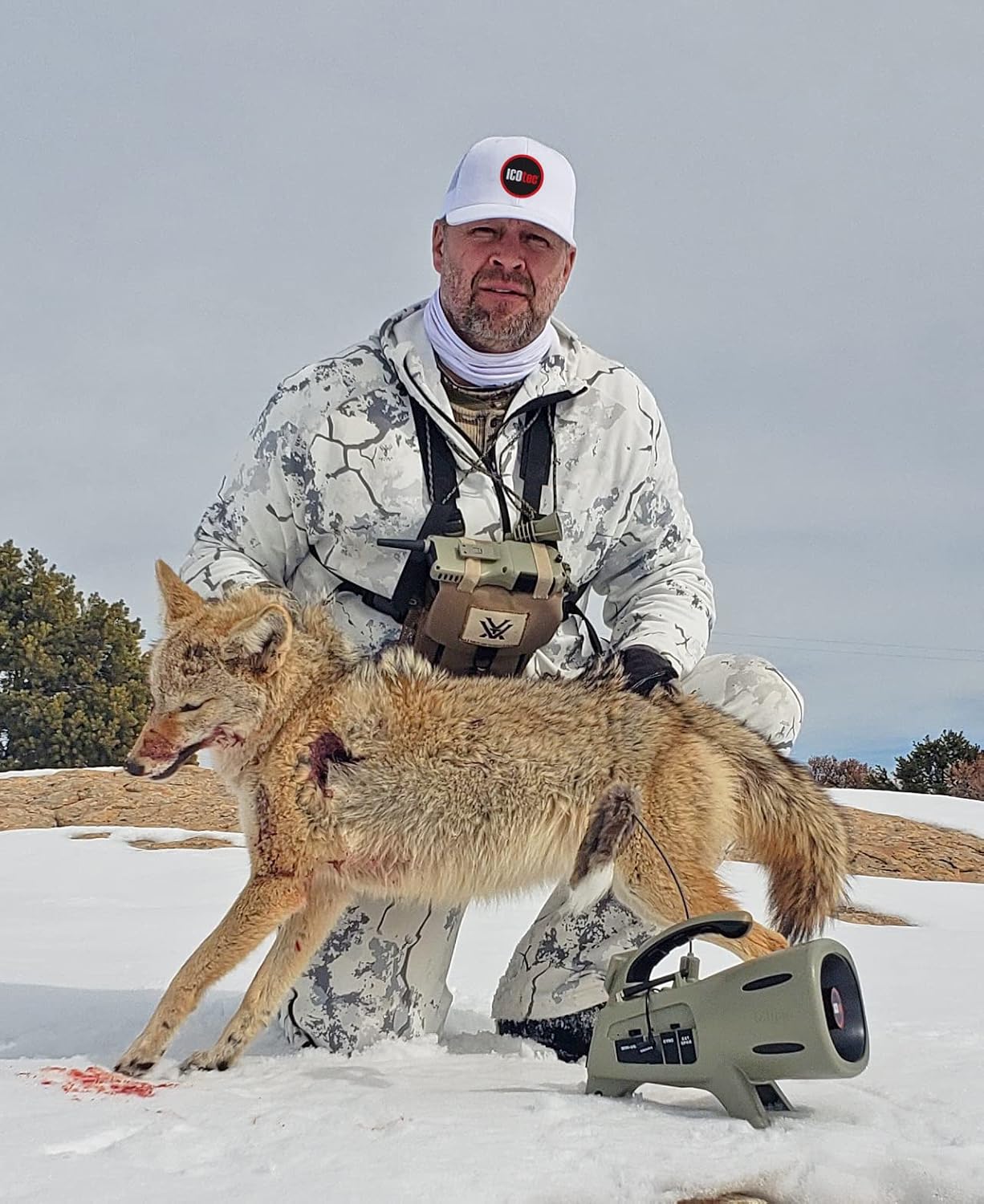 Icotec Outlaw+ Professional Call with C4 Lithium Battery and Tripod from