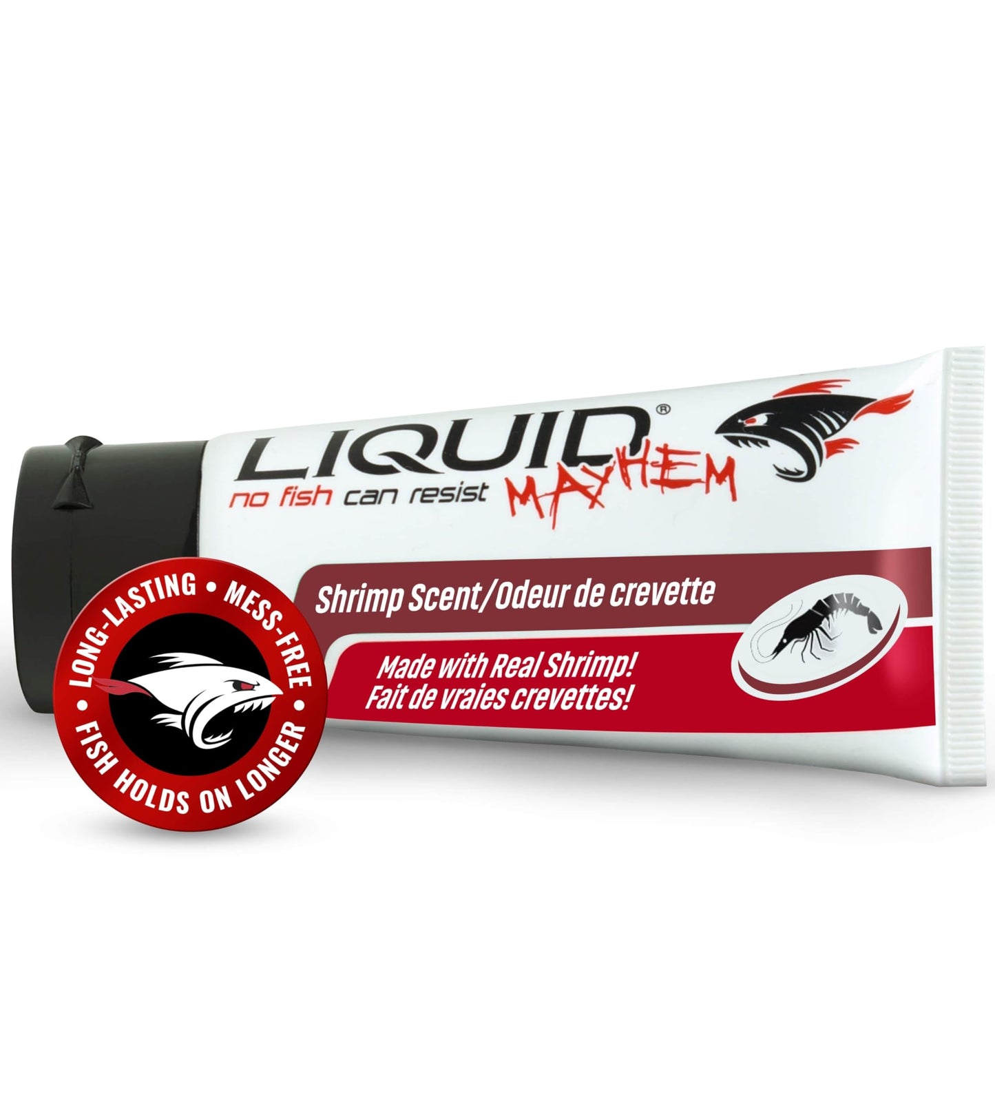 Liquid Mayhem Fish Attractant Gel – Real Bait, Aminos, UV – Multiple Scents and Pack