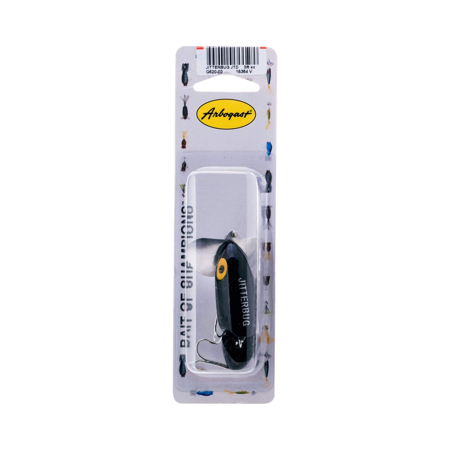 Jitterbug Topwater Bass Fishing Lure - Excellent for Night Fishing