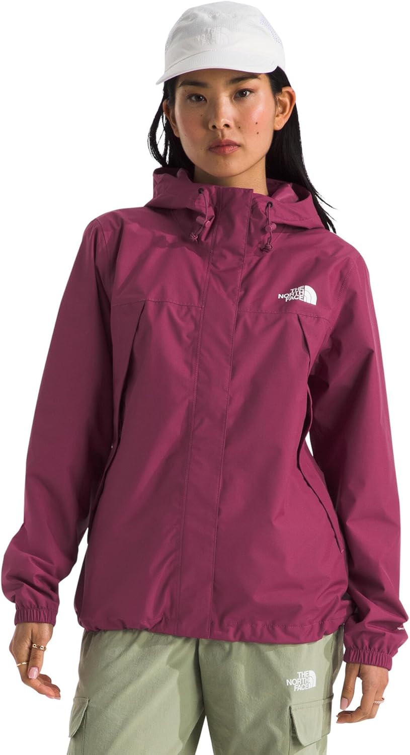 THE NORTH FACE Women's Antora Waterproof Jacket (Standard & Plus Size) | Breathable Rain Coat With Hood & Alpine Zip Pockets