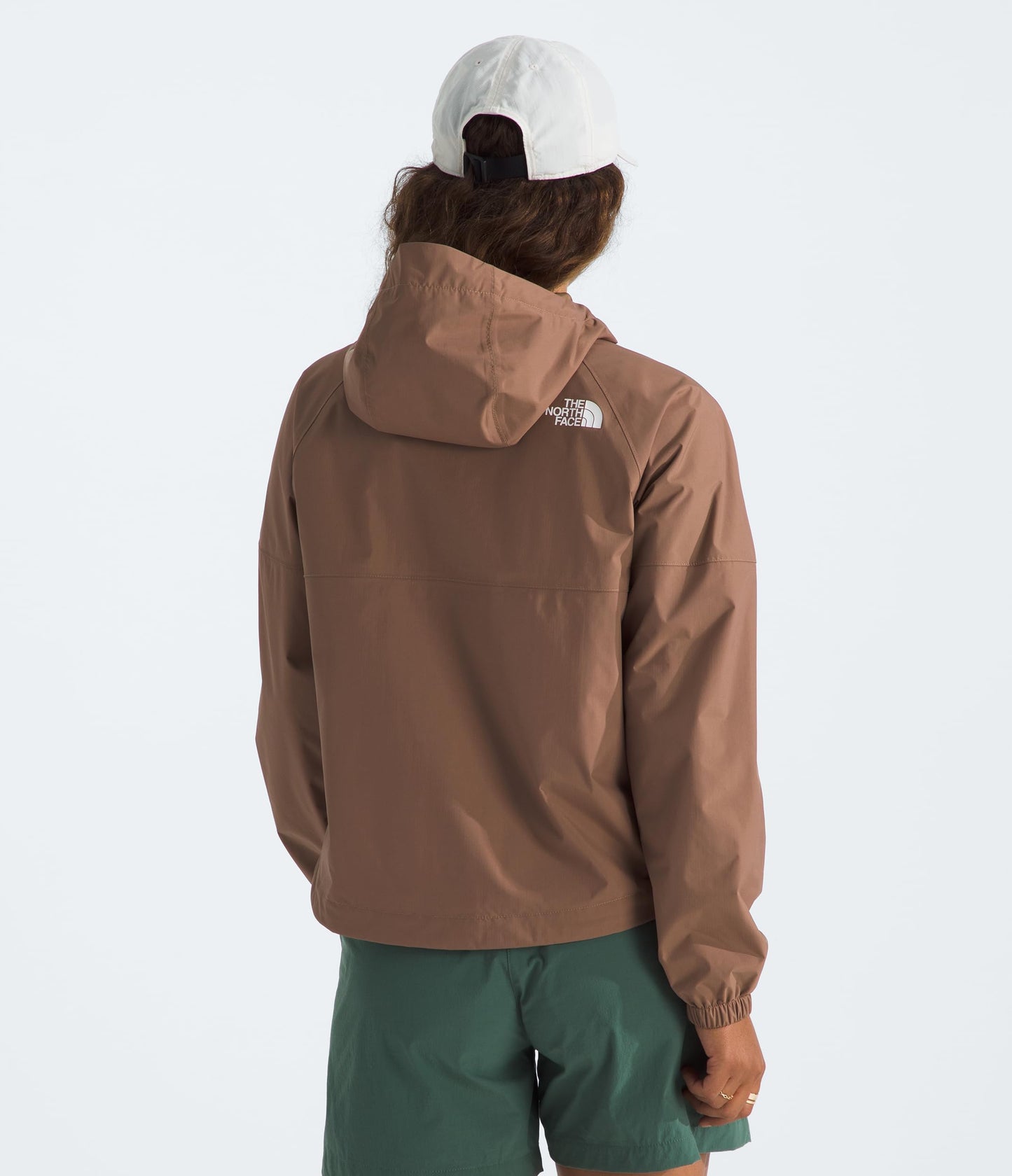 THE NORTH FACE Women's Antora Rain Hoodie (Standard & Plus Size) | Wind & Waterproof With Adjustable Hood & Drawcord Hem