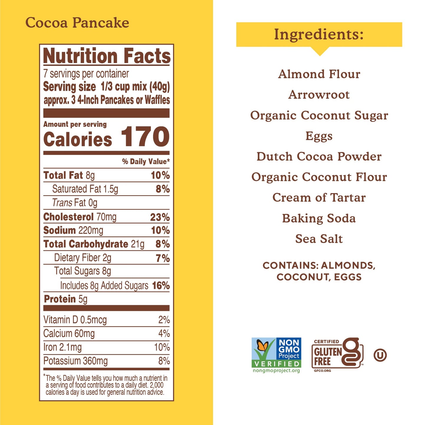 Simple Mills Almond Flour Pancake Mix & Waffle Mix, Gluten Free, Made with whole foods, (Packaging May Vary), 10.7 Ounce (Pack of 1)