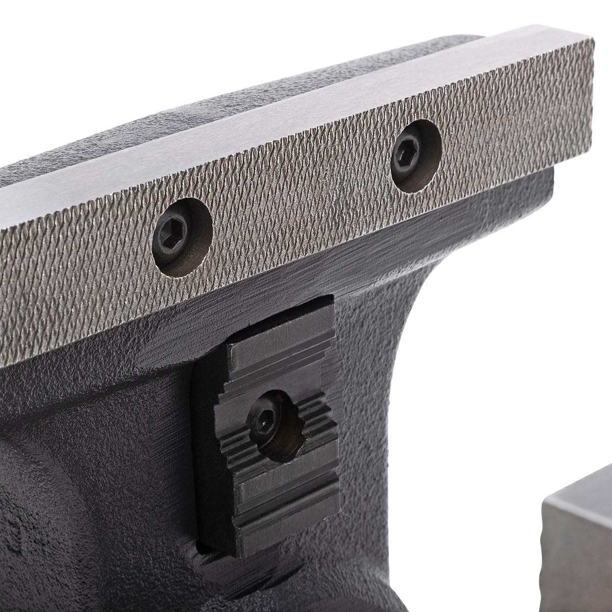 Yost HD550-C Heavy Duty 5-1/2 Inch Mechanics Work Bench Vise | Heavy Duty Woodworking & Metal Work Table with Secure Grip Swivel Base | 60,000 PSI Casting Iron Material with Extra-large Anvil Surface