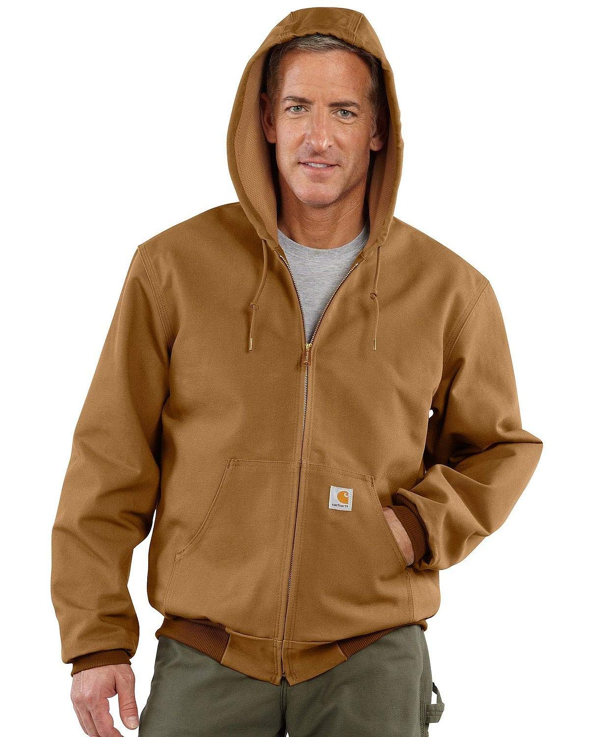 Carhartt Men's Loose Fit Firm Duck ThermalLined Active Jacket