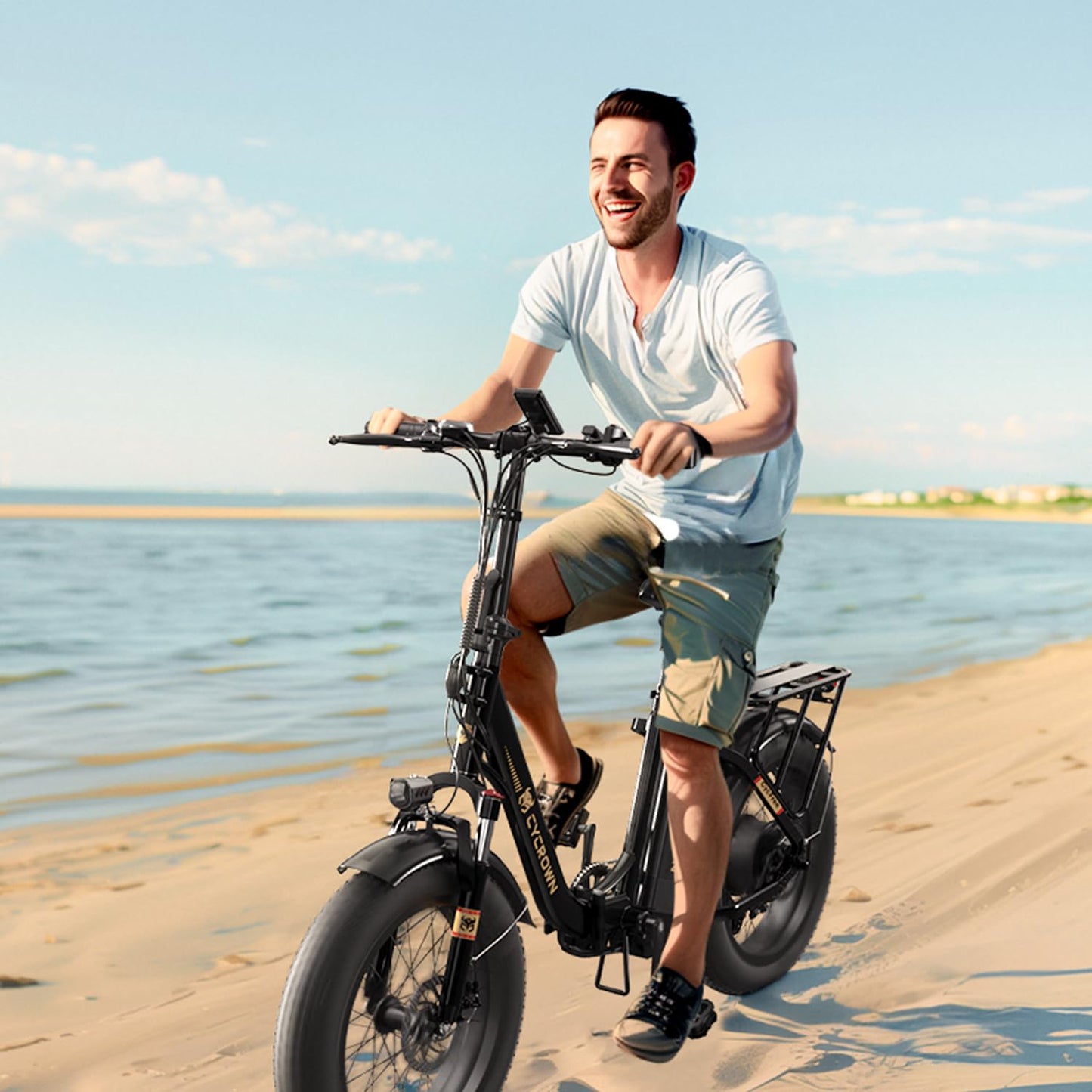 Electric Bike for Adults,Peak 1000W/1500W Motor,20/28MPH 55-150Mile ebikes for Adults with 10.4AH/13AH/26AH Battery,20" Fat Tire Electric Dirt Bike Commuting Off Road Ebike, UL2849