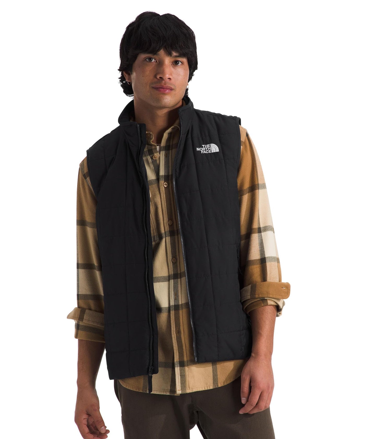 THE NORTH FACE Men's Junction Insulated Vest | Water Resistant With Heatseeker Insulation, Stretch Bindings & Zip Pockets