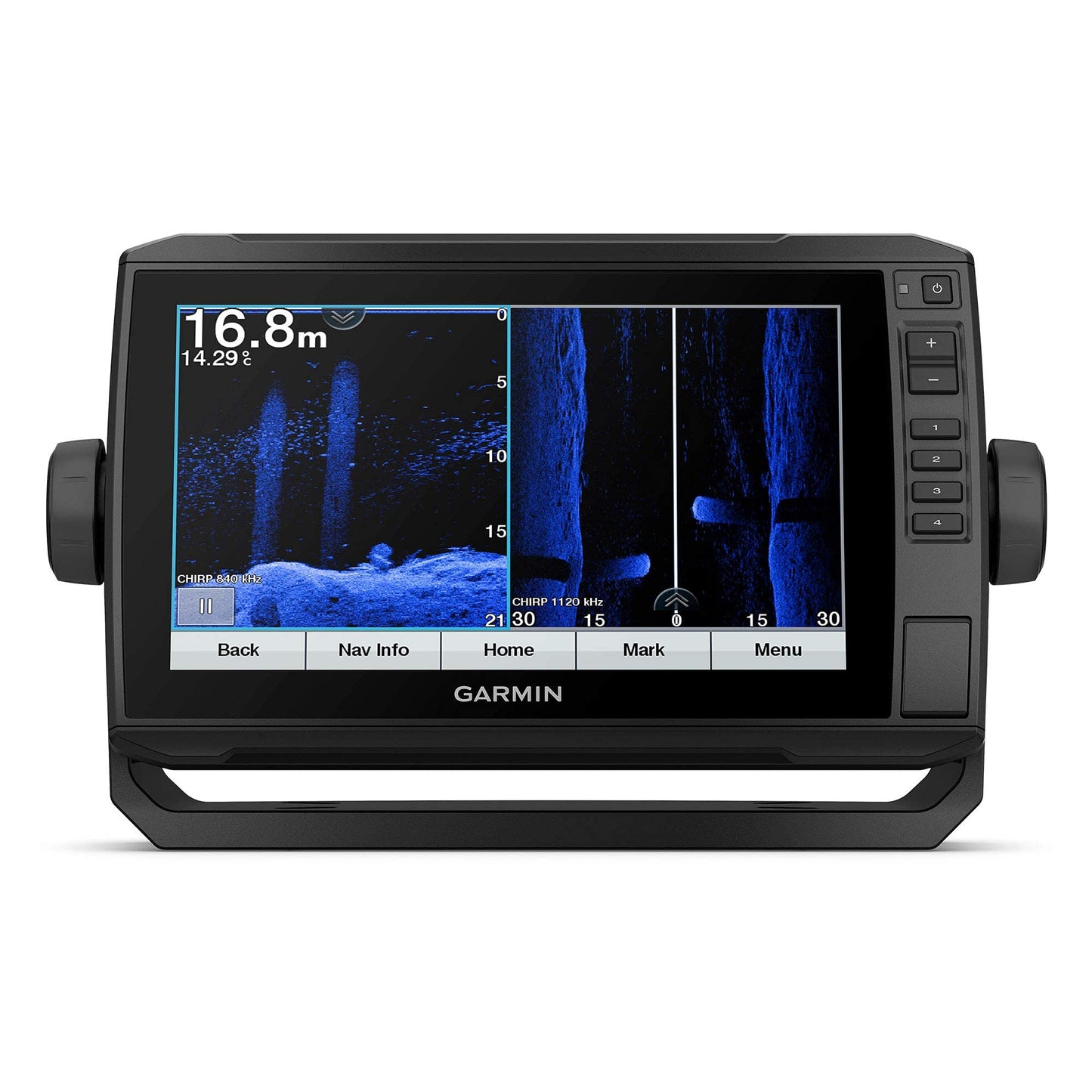 Garmin ECHOMAP UHD 94SV, 9" Keyed-Assist Touchscreen Chartplotter with U.S. BlueChart G3 and GT54UHD-TM Transducer (Renewed)