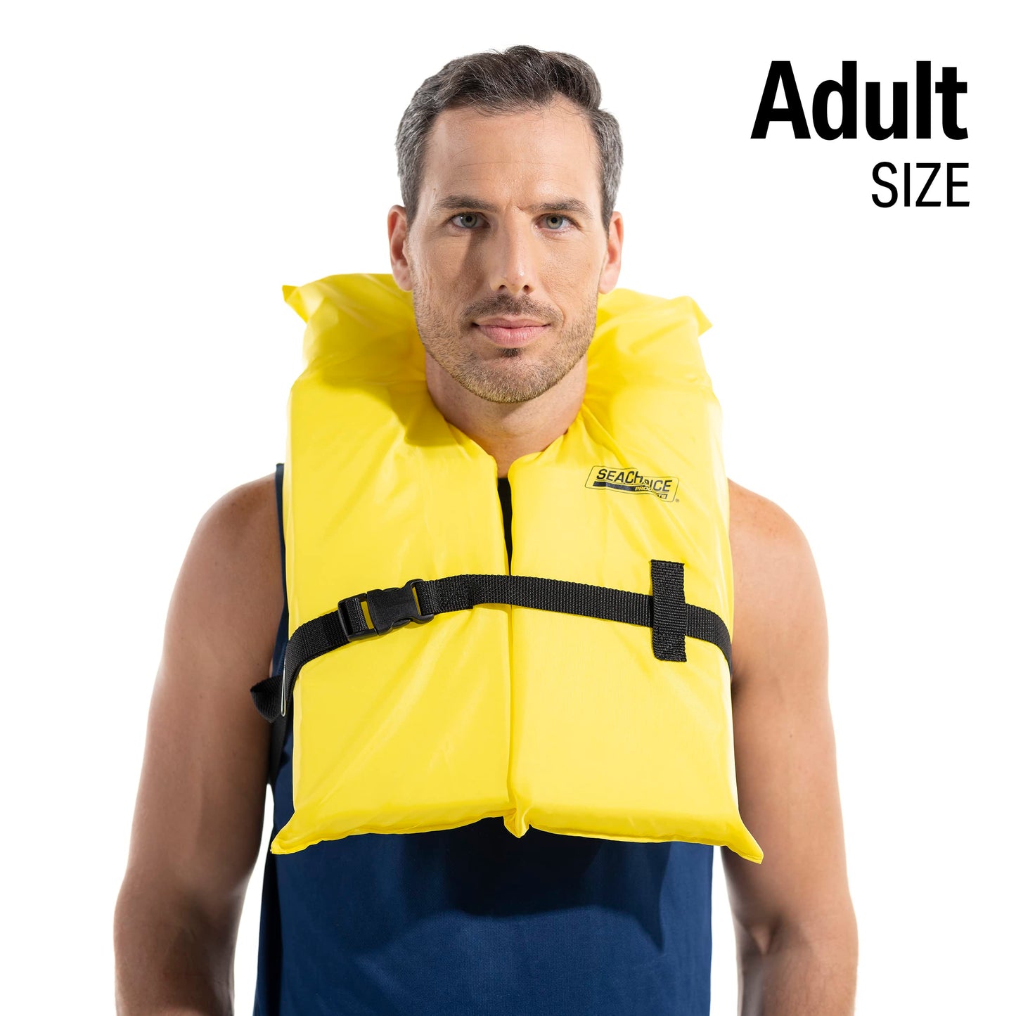 Seachoice Life Vest, Type II Personal Flotation Device - USCG Approved - Multiple Sizes and Colors