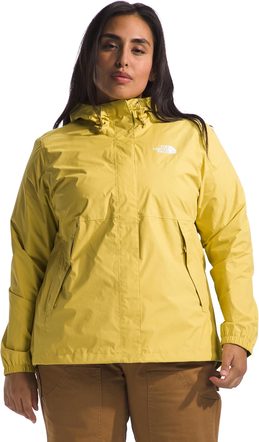 THE NORTH FACE Women's Antora Waterproof Jacket (Standard & Plus Size) | Breathable Rain Coat With Hood & Alpine Zip Pockets