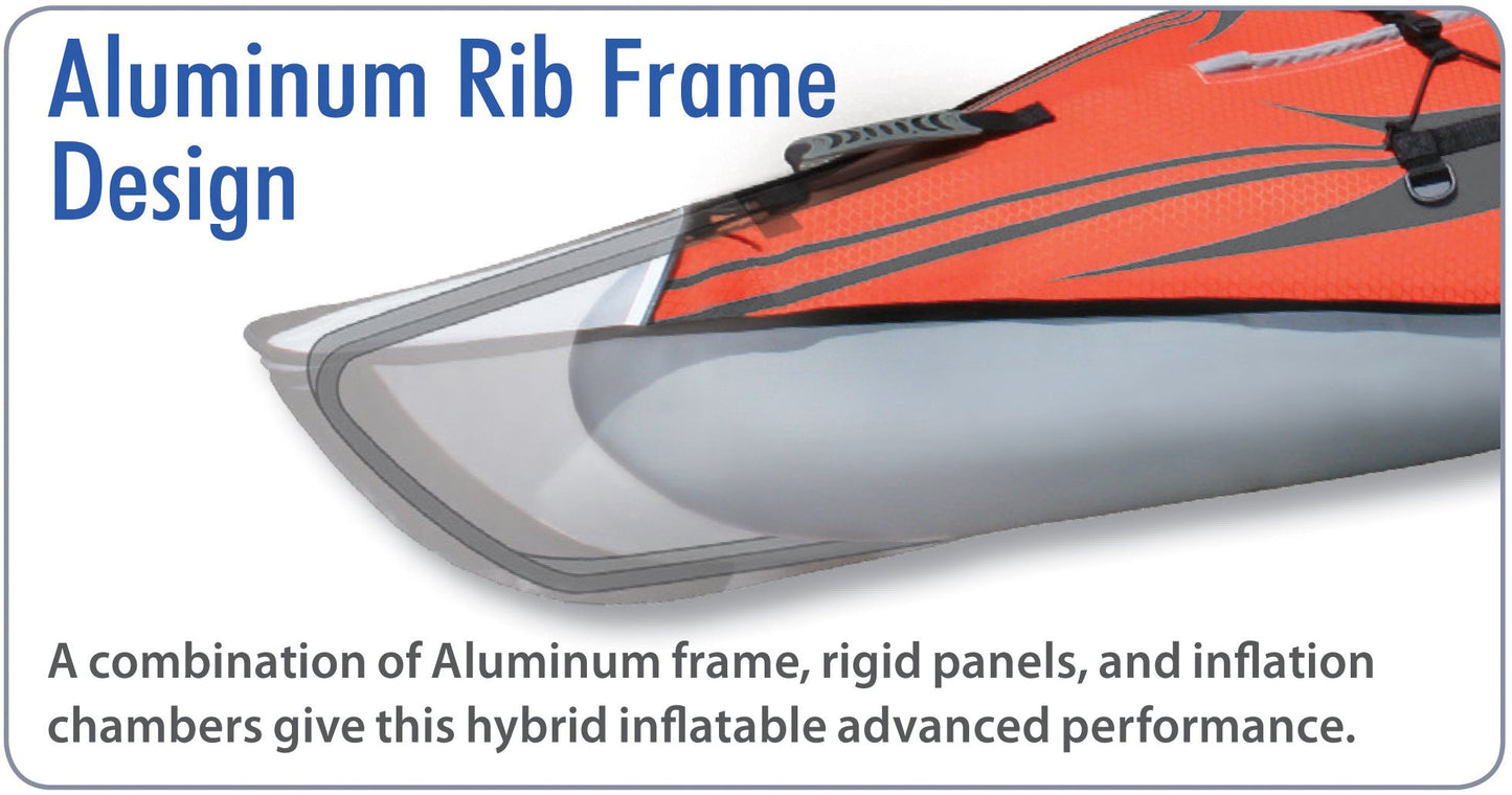 Advanced Elements AdvancedFrame Inflatable Kayak with Bag and Pump