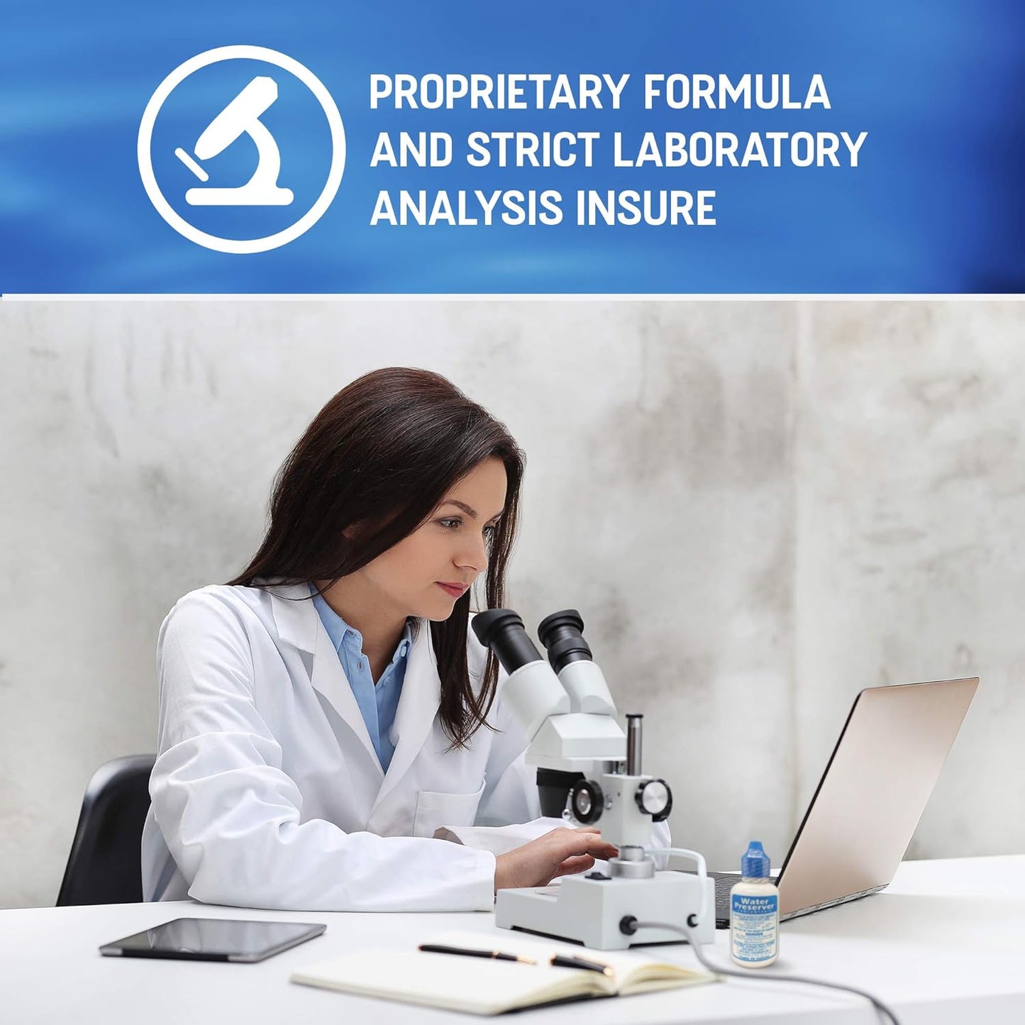 55 Gallon Water Preserver Concentrate (5 years) Water Treatment Drops - Water Treatment For Drinking Water - Mayday Emergency Drinking Water - Defiance Fuel Water - Earthquake Water, Emergency Storage