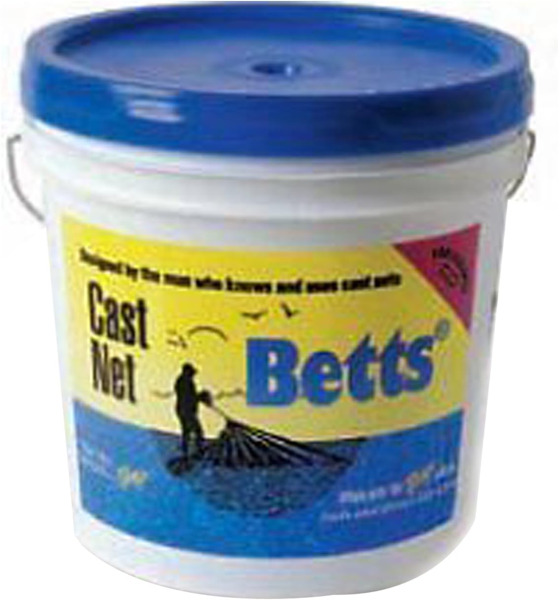 Betts 24-6 Super Pro Bait Mono Cast Panel Net, Size 6, 1/4-Inch Mesh, Clear Finish