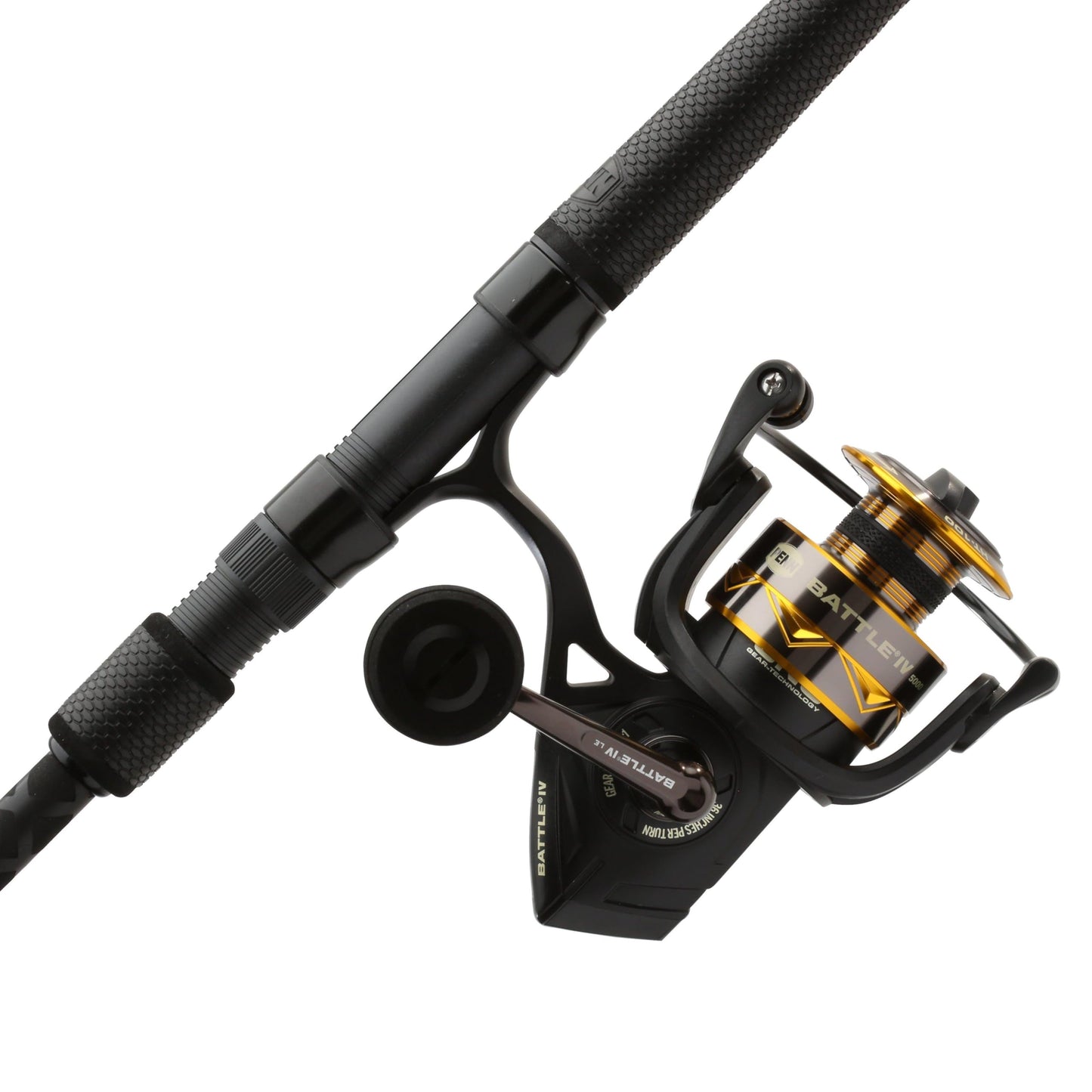 PENN Battle IV Spinning Reel and Fishing Rod Combo