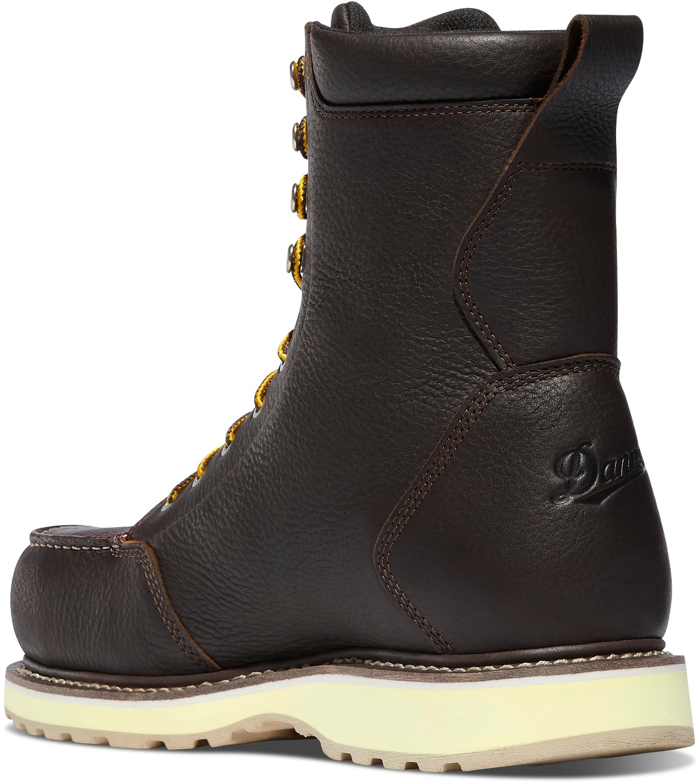 Danner Cedar River 8” Waterproof Work Boots for Men - Premium Leather with Breathable Lining, Comfort Footbed & Non Slip Rubber Outsole, EH Resistant