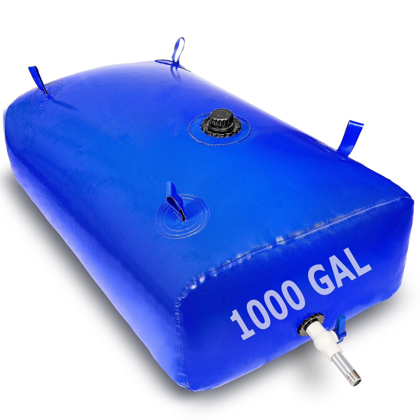 Portable Large Capacity Water Storage Bladder Containers, Foldable Water Bladder Tank, Camping Garden Drought Resistance Agricultural Irrigation Outdoor RV Emergency Water