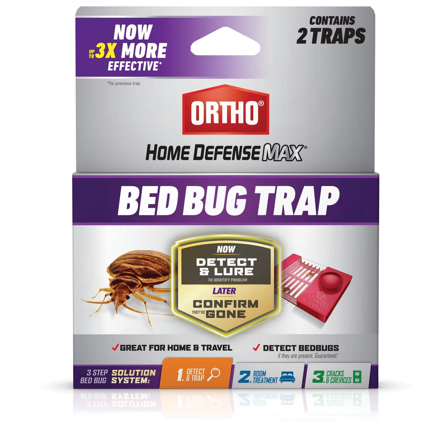 Ortho Home Defense Max Bed Bug, Flea and Tick Killer with Comfort Wand, Bed Bug Spray, Kills Bed Bug Eggs, Fleas and Ticks, 1 gal.