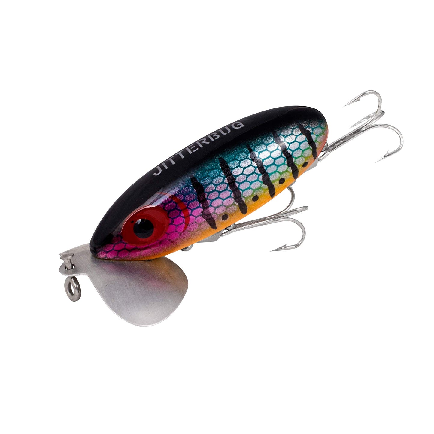 Jitterbug Topwater Bass Fishing Lure - Excellent for Night Fishing