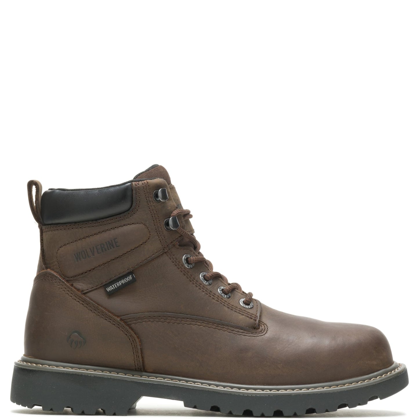 WOLVERINE Men's Floorhand Waterproof Steeltoe 6" Work Boot