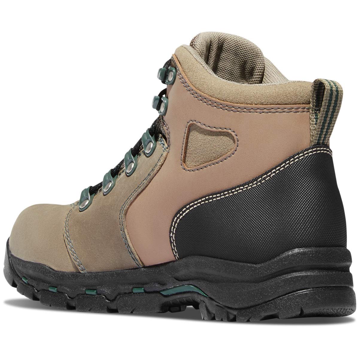 Danner Vicious NMT 4” Composite Toe Work Boots for Women - Waterproof and Breathable Leather Upper, Slip-Resistant Rubber Vibram Outsole, EH Resistant