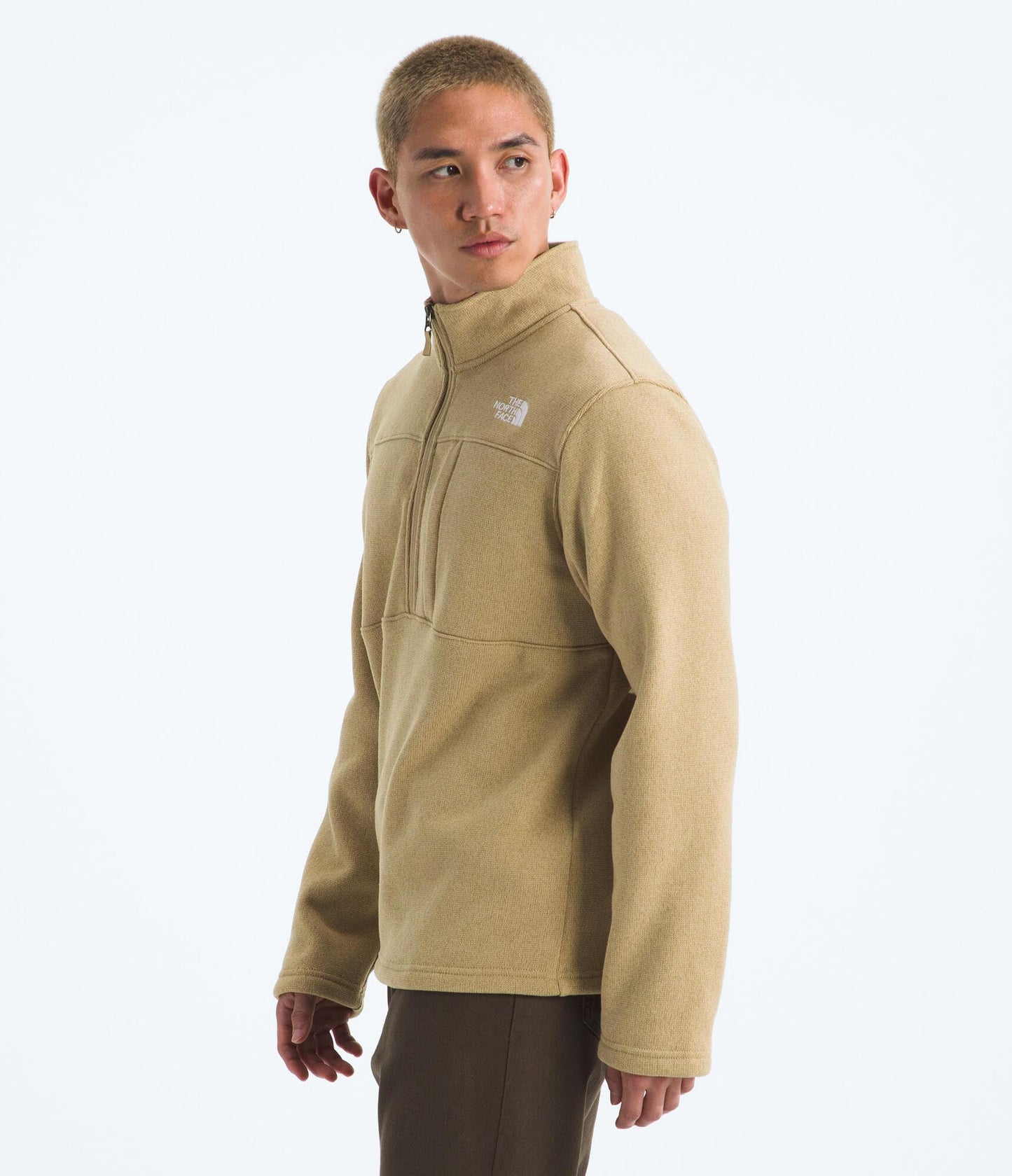 THE NORTH FACE Men's Gordon Lyons Quarter Zip Jacket | Cold Weather Top With Chest Pocket