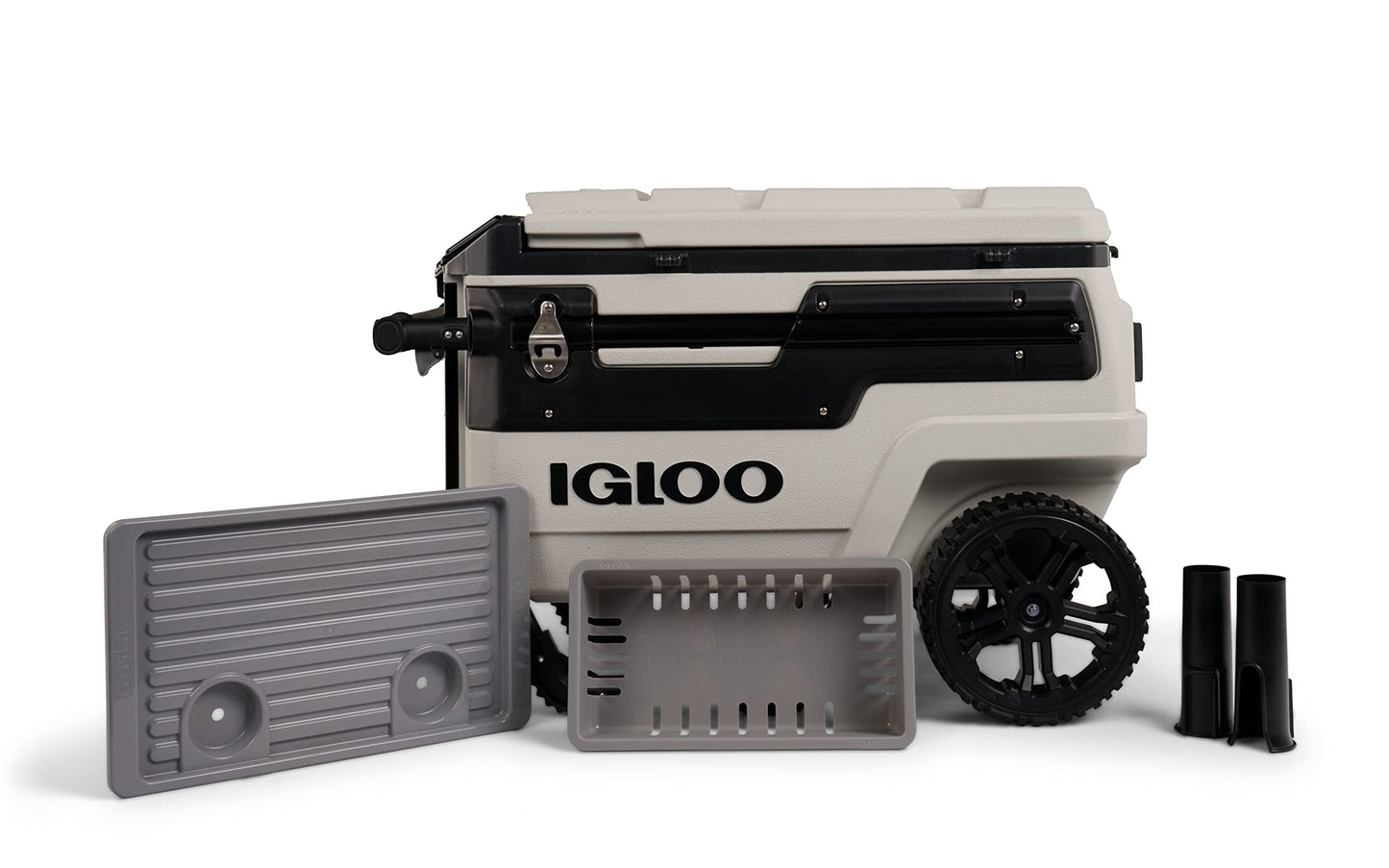 Igloo Trailmate Journey 70Qt Wheeled Cooler, Insulated Hard Shell Ice Chest