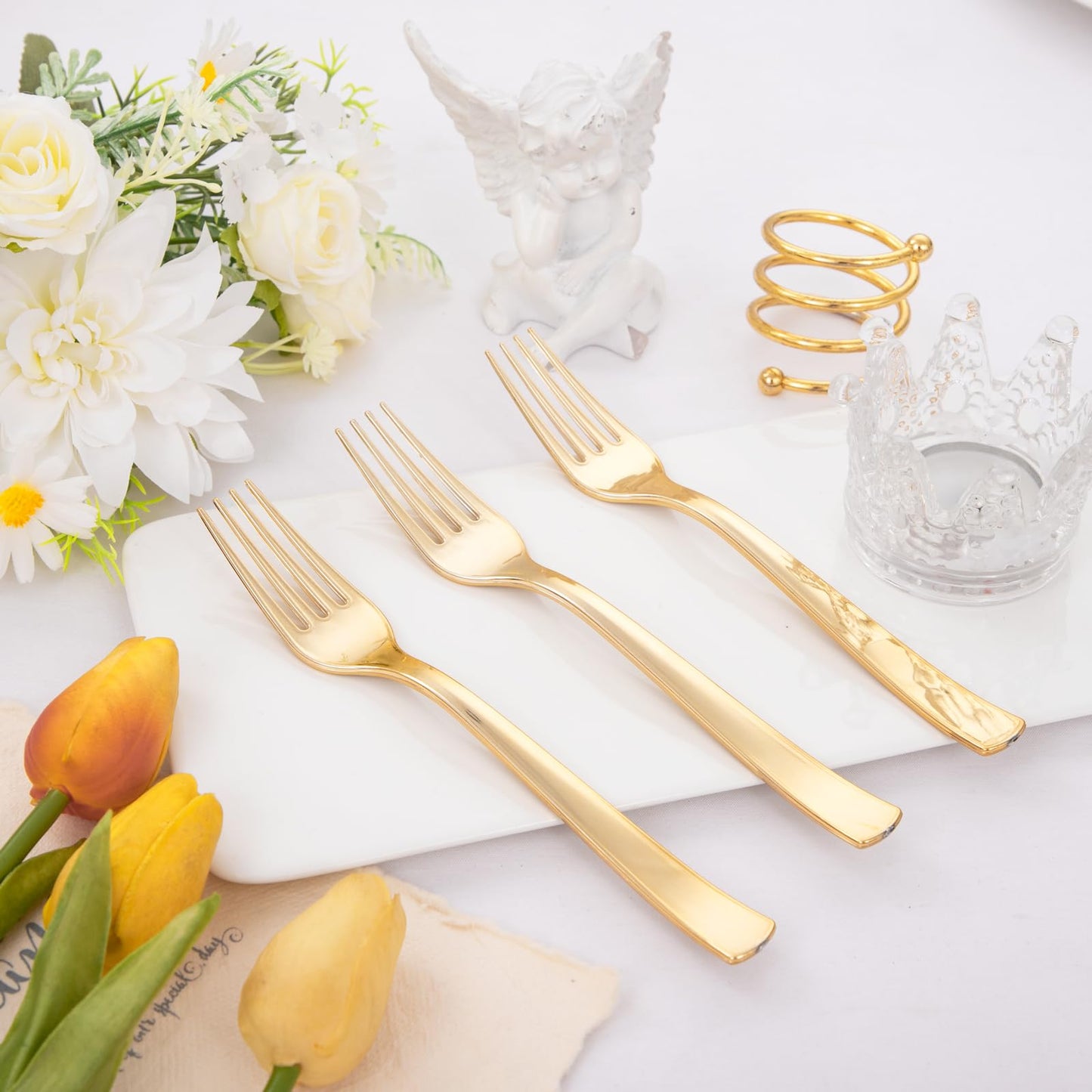 Liacere 360PCS Clear Plastic Knives Disposable - Heavy DutyBPA-Free - Heat Resistant, Solid and Durable Disposable Knives Bulk, Premium Plastic Knives Heavy Duty for Party Supply