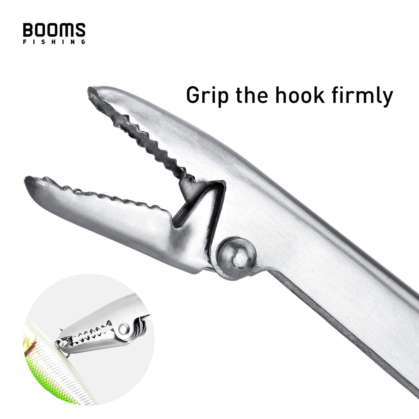 Booms Fishing R1 Stainless Steel Fish Hook Remover Extractor, 11-1/2 inches